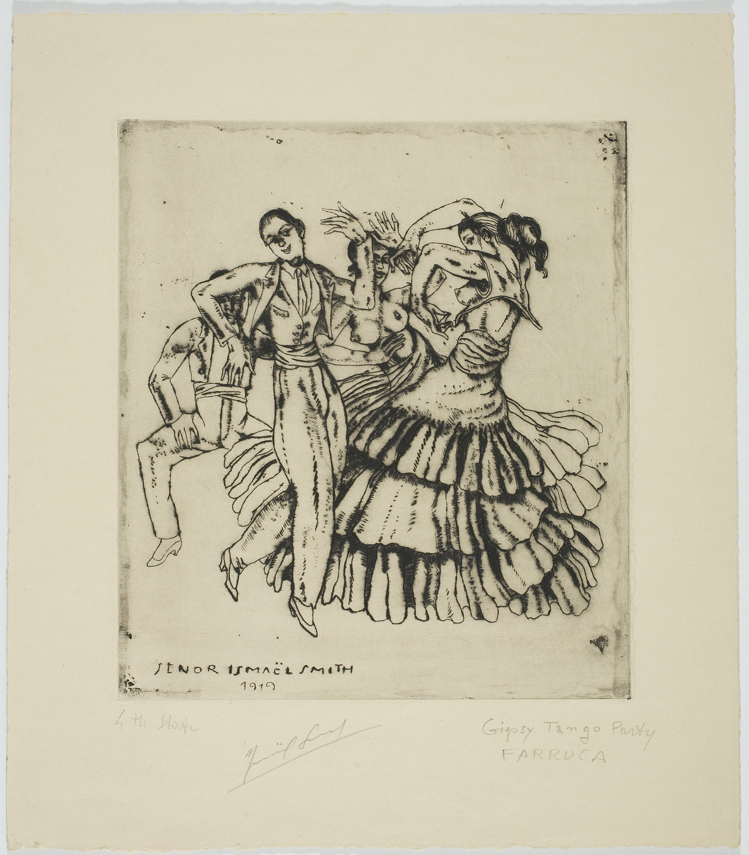 image for: Ismael Smith - Gipsy party. Farruca - 1919