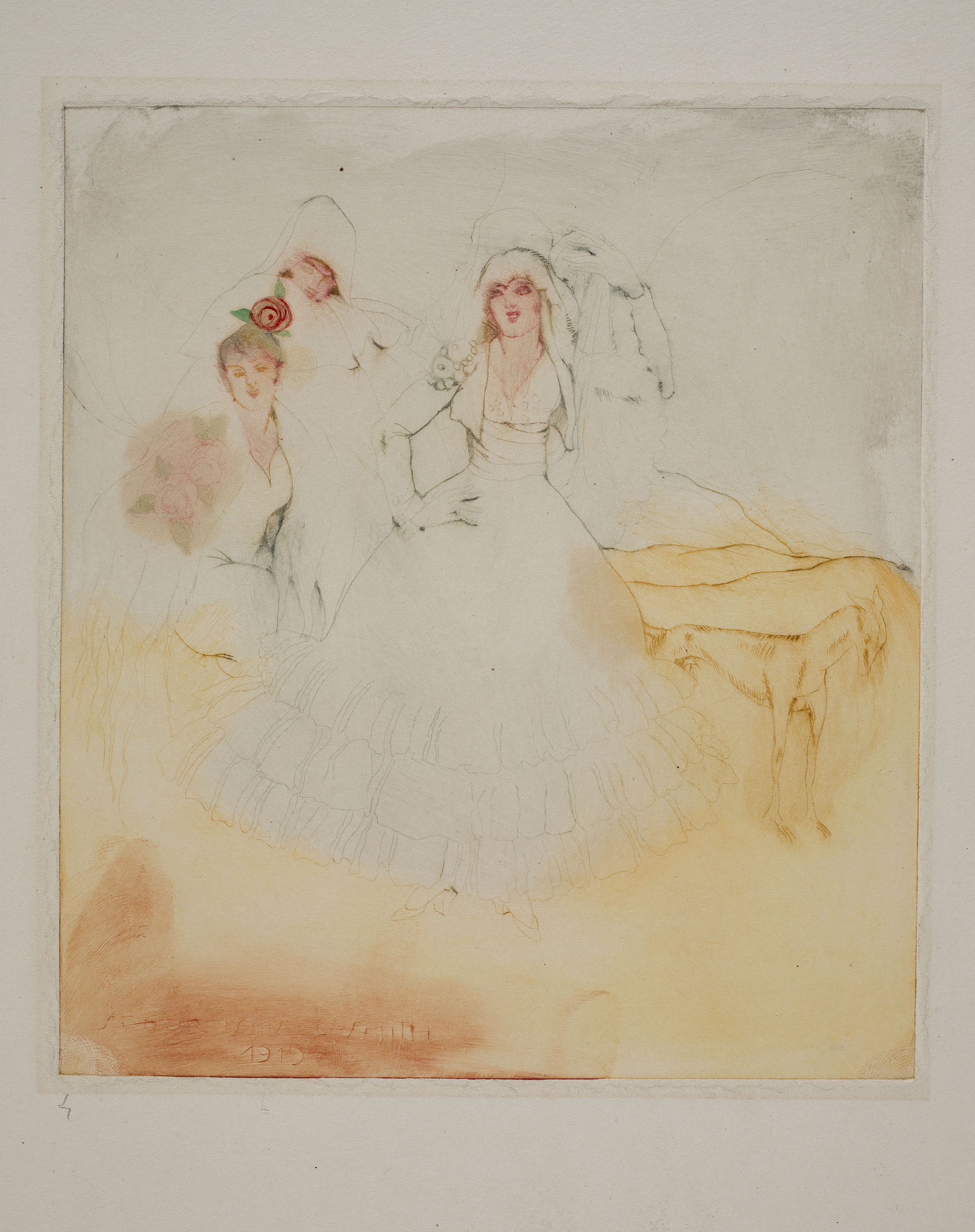 image for: Ismael Smith - In the meadow II - 1919