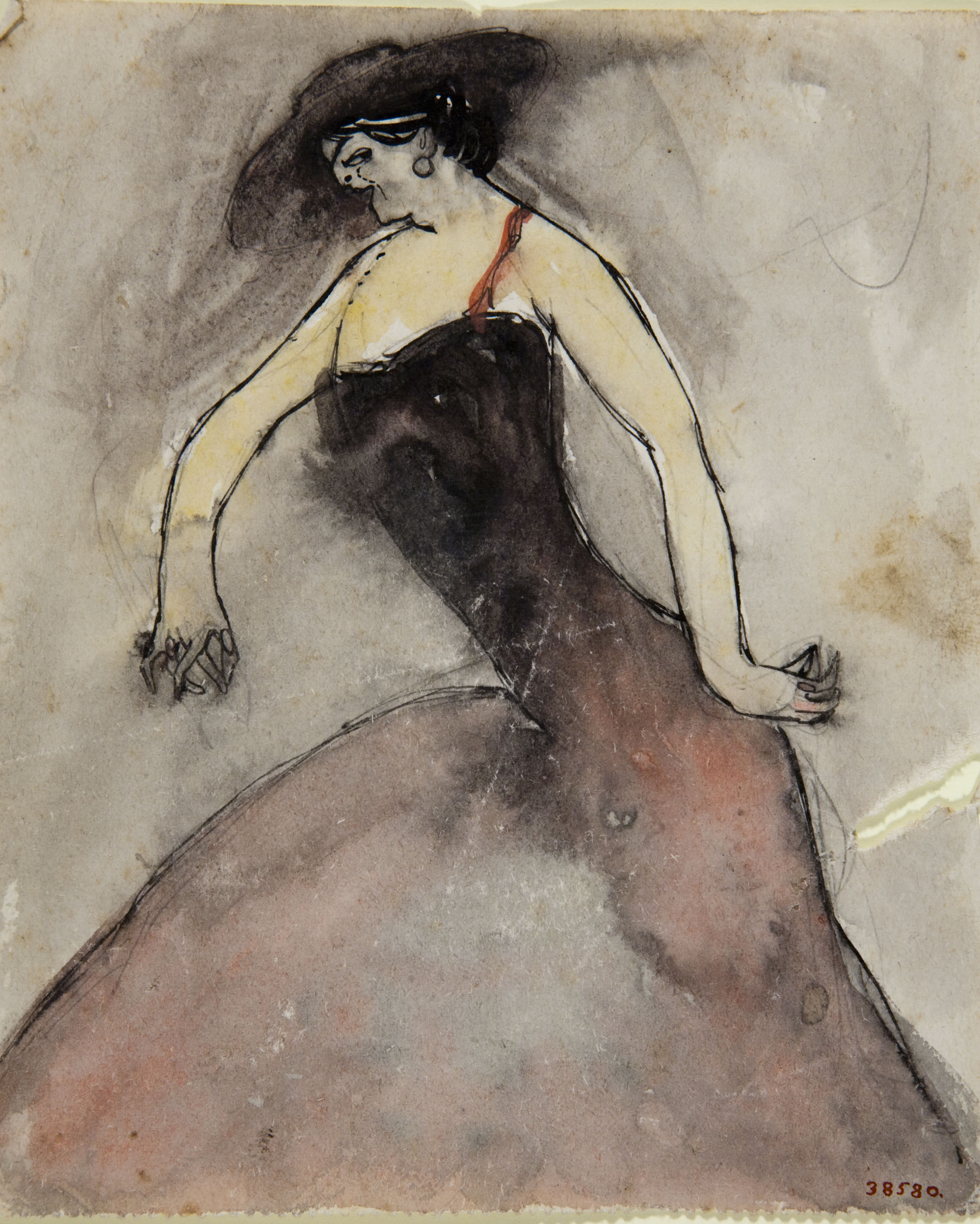 image for: Ismael Smith - Ballarina flamenca - Cap a 1906