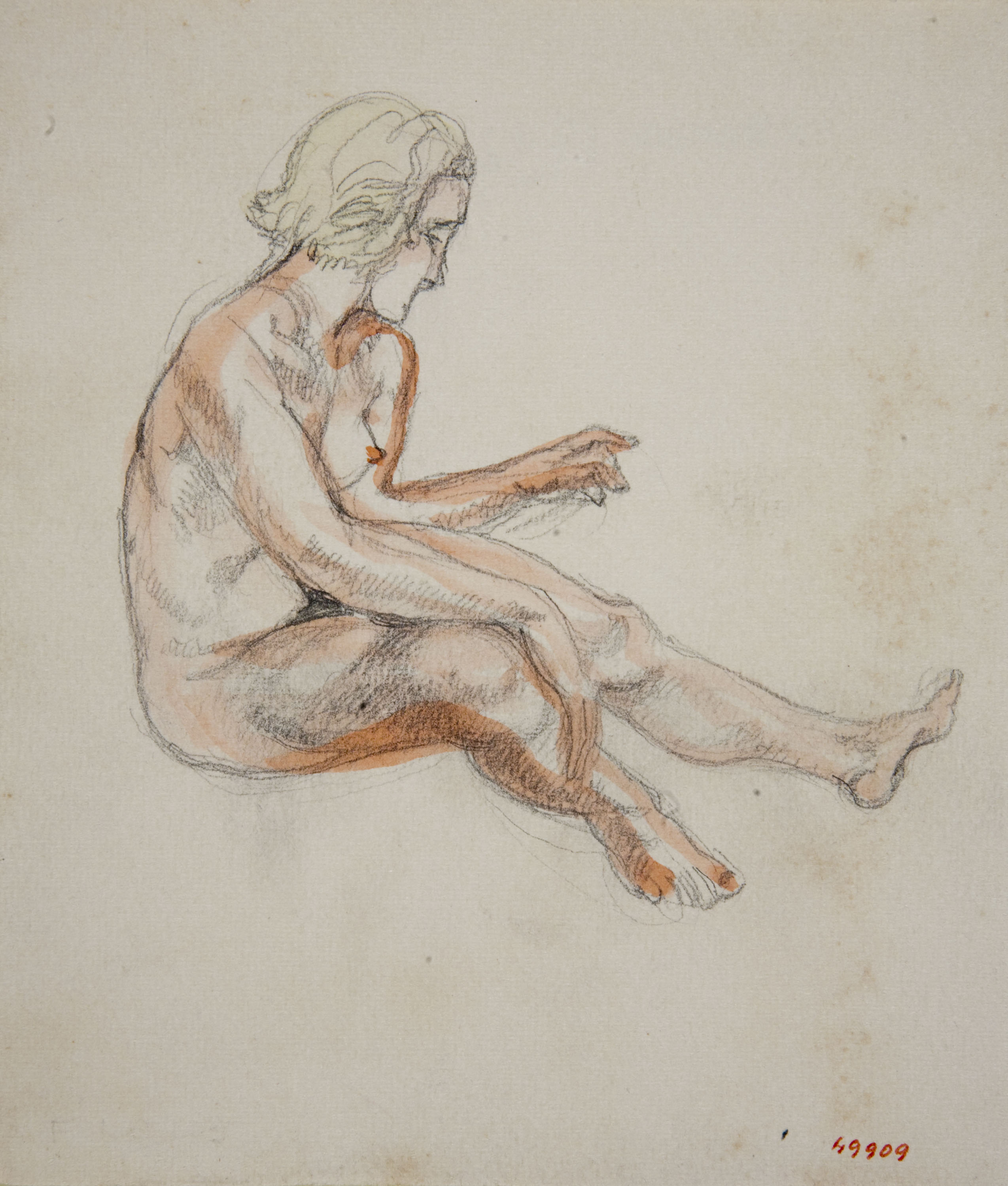 image for: Ismael Smith - Nu femení assegut - 1934