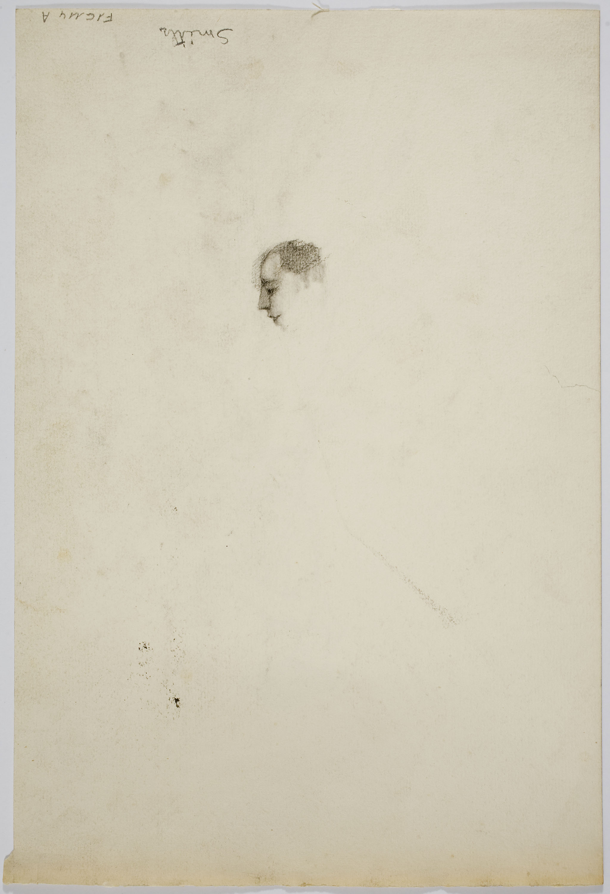 image for: Ismael Smith - Noia amb un flascó de perfum (anvers) / Cap d'home (revers) - [no-dating] [1]