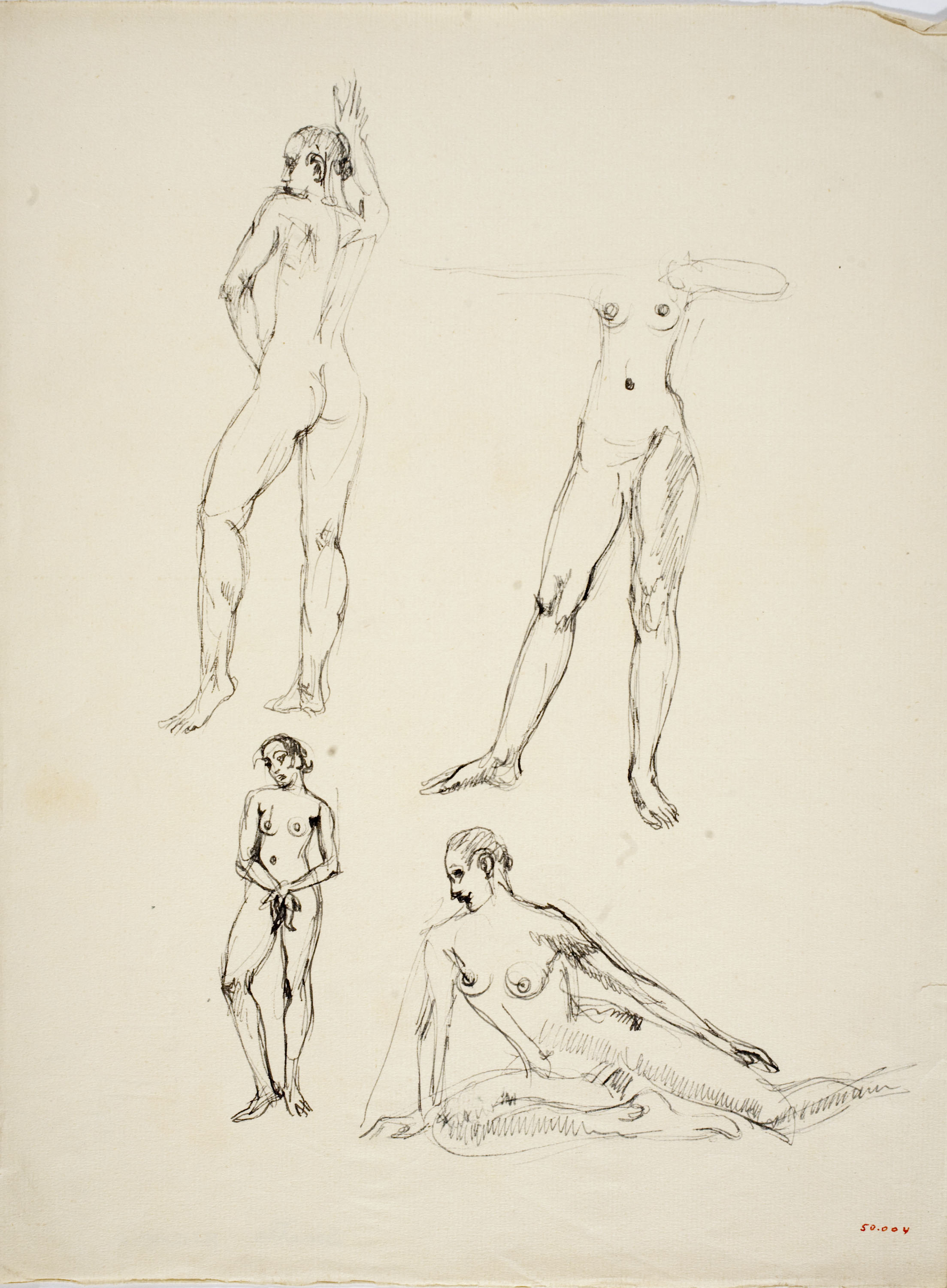 image for: Ismael Smith - Apunts de nus femenins - Cap a 1933-1934