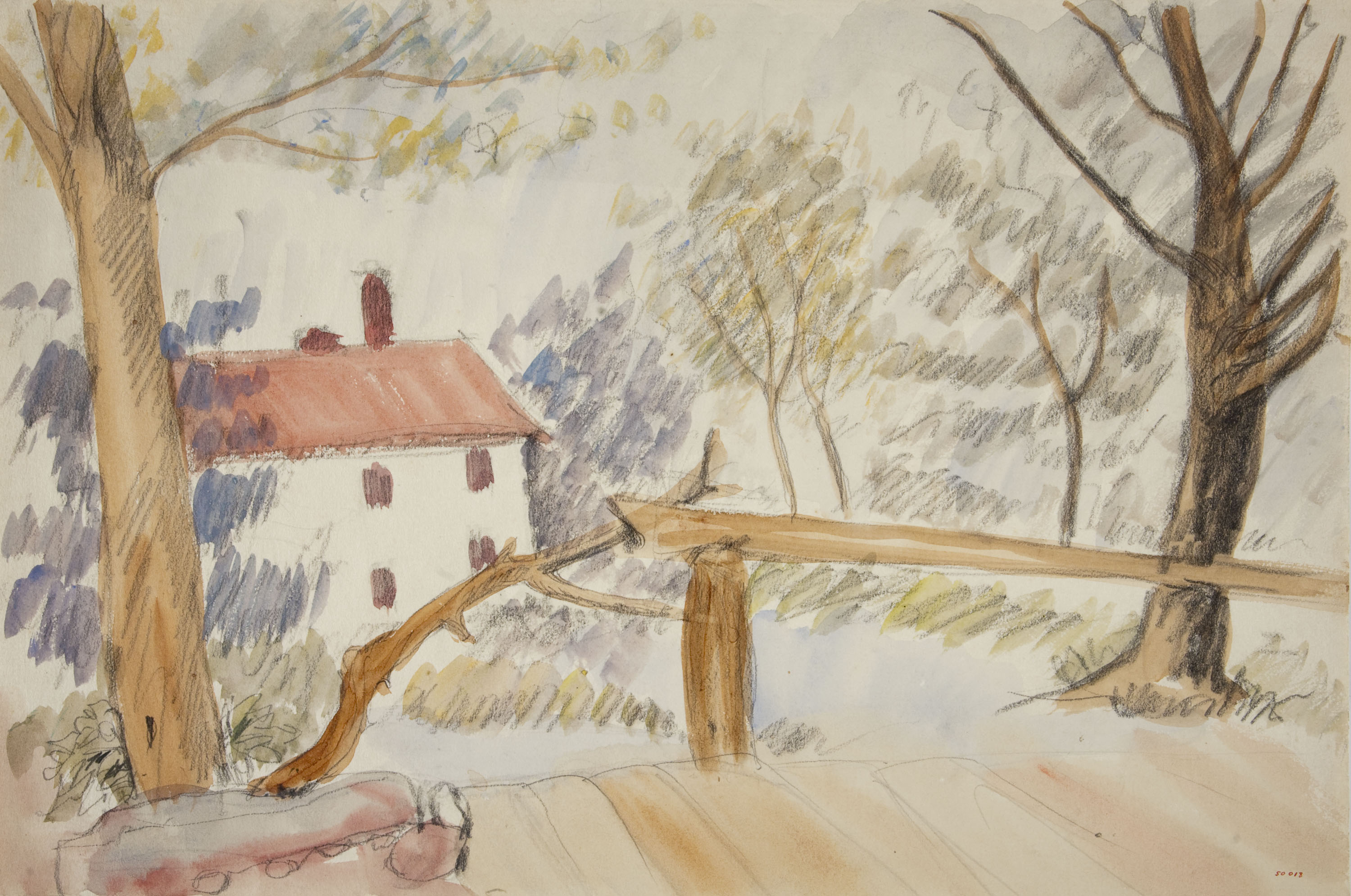 image for: Ismael Smith - Casa dels voltants d'Irvington - Cap a 1941-1950