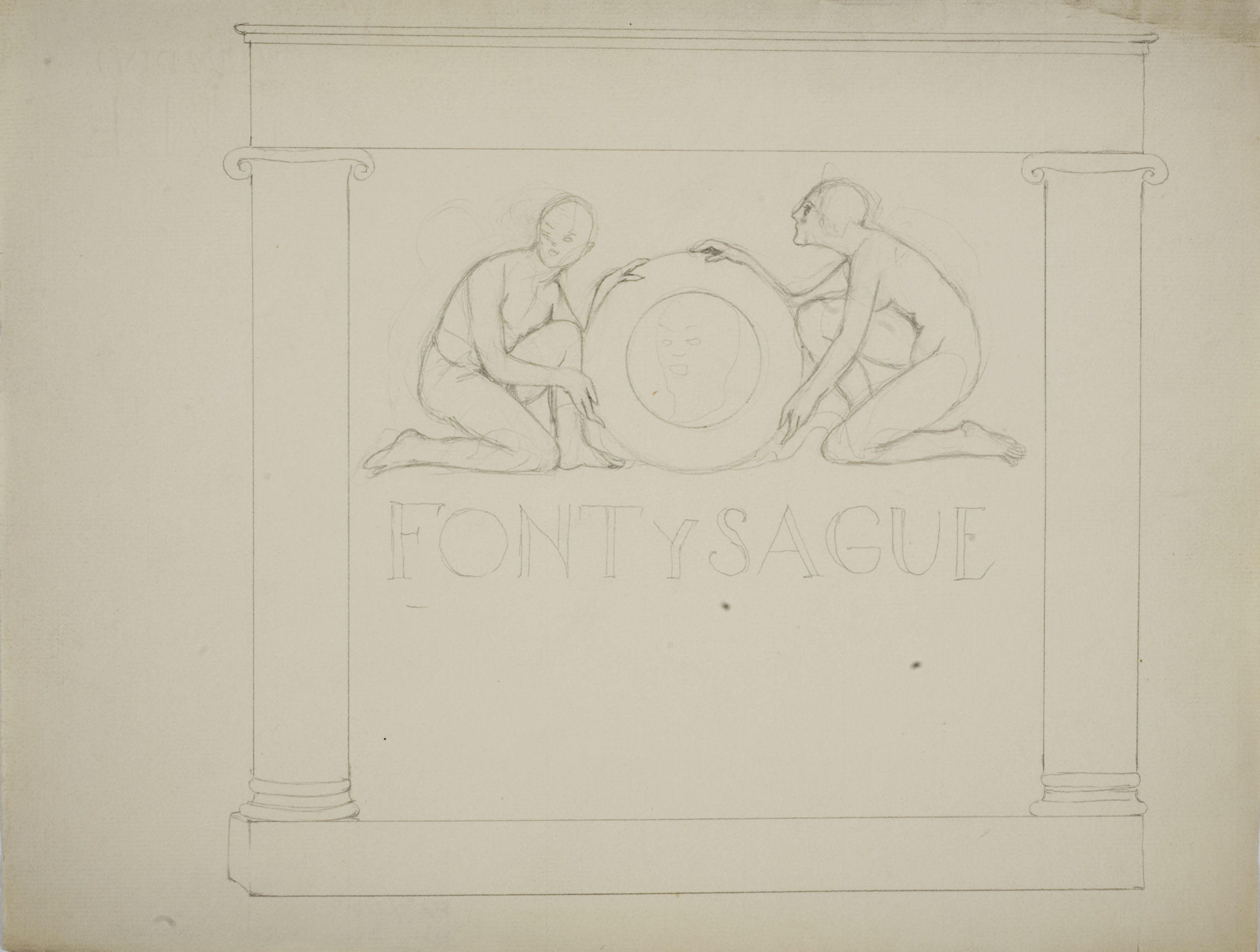 image for: Ismael Smith - Estudi per al «Monument a Norbert Font i Sagué» - Cap a 1915