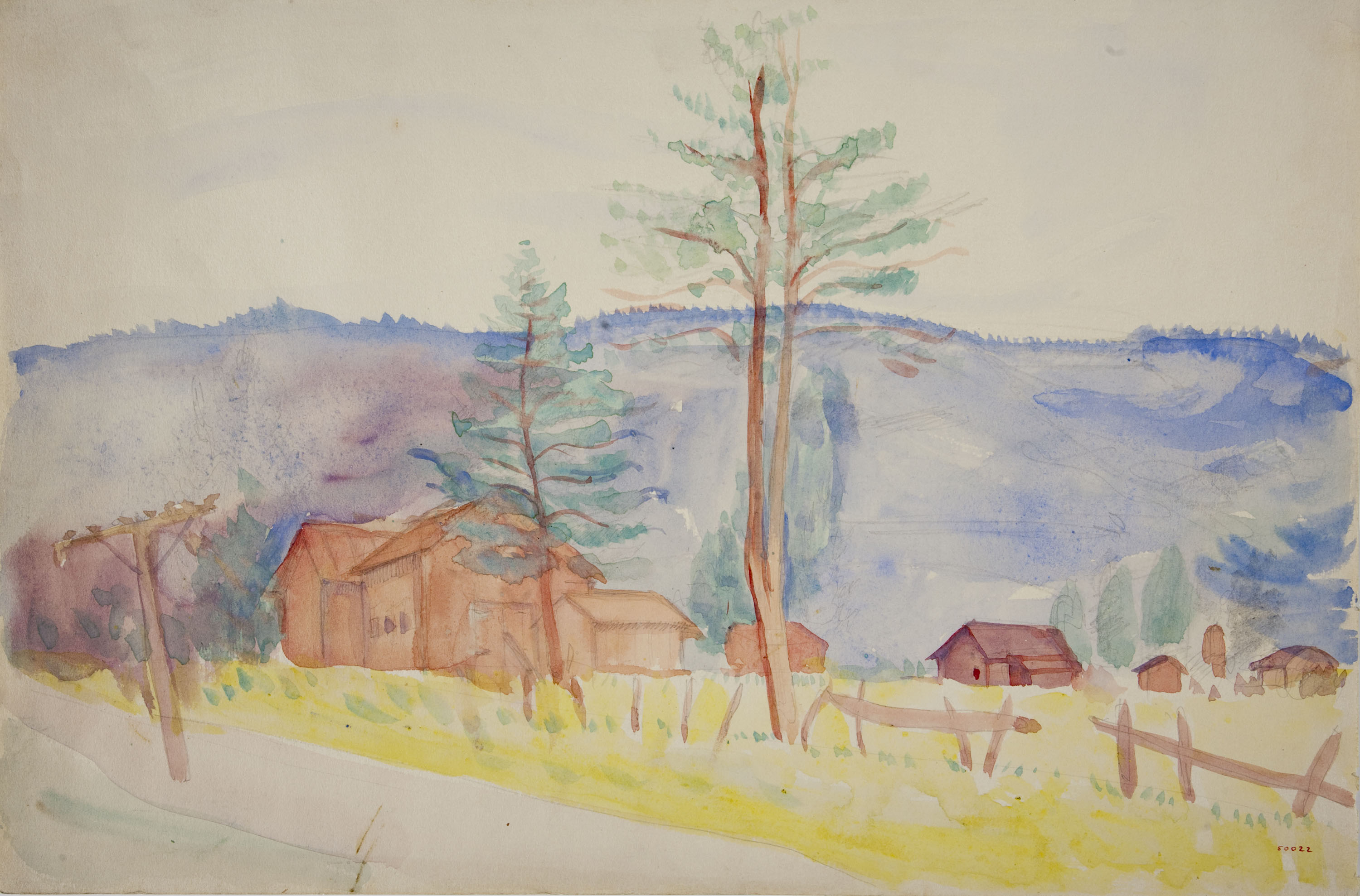 image for: Ismael Smith - Casa dels voltants d'Irvington - Cap a 1941-1950