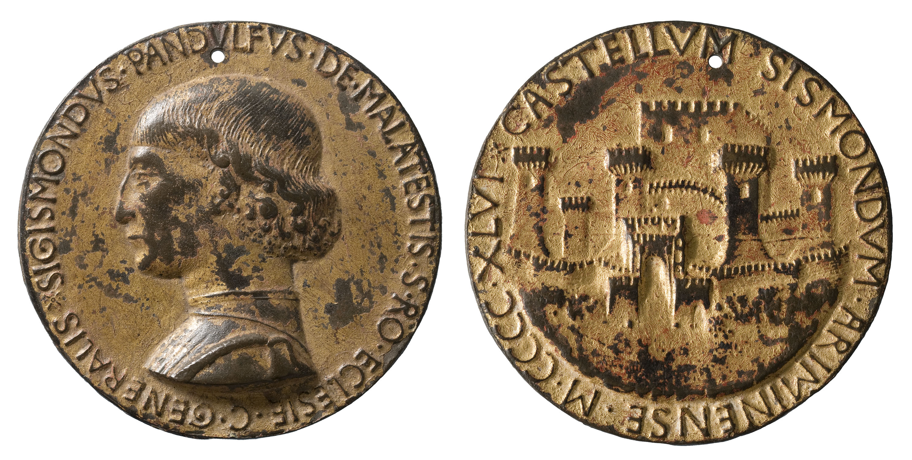 image for: Matteo de' Pasti - Sigismondo Pandolfo Malatesta, senyor de Rímini - 1446