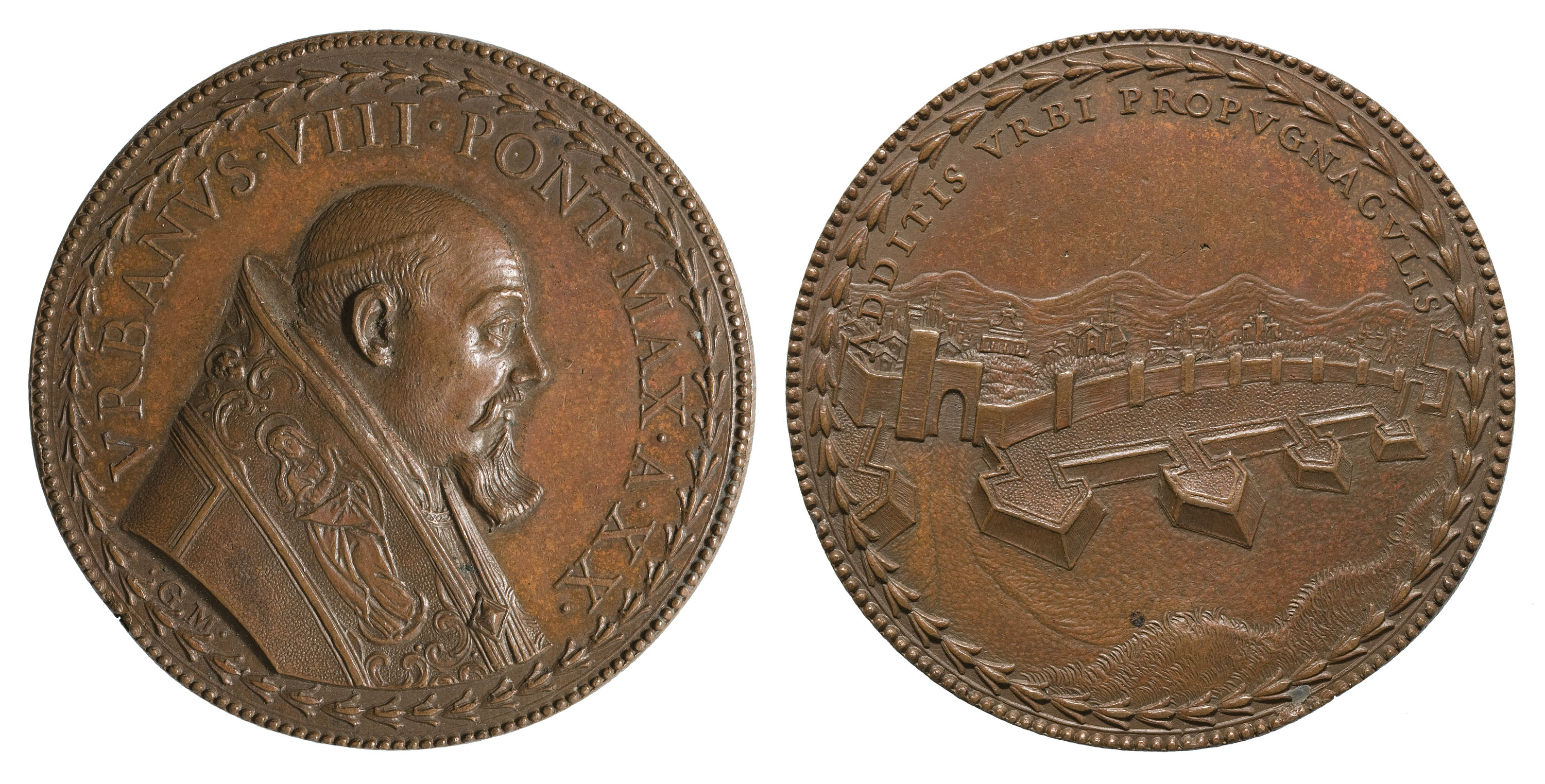 image for: Gaspare Morone - Urbà VIII i el reforç de la muralla de Roma - 1643