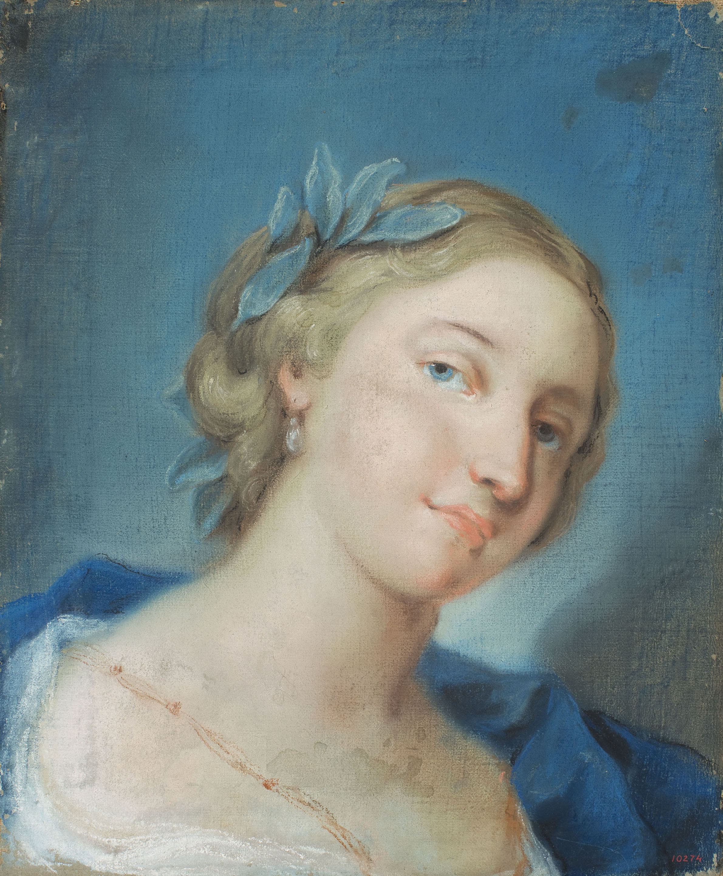 image for: Josep Bernat Flaugier - Estudi de bust femení - Cap a 1800-1812