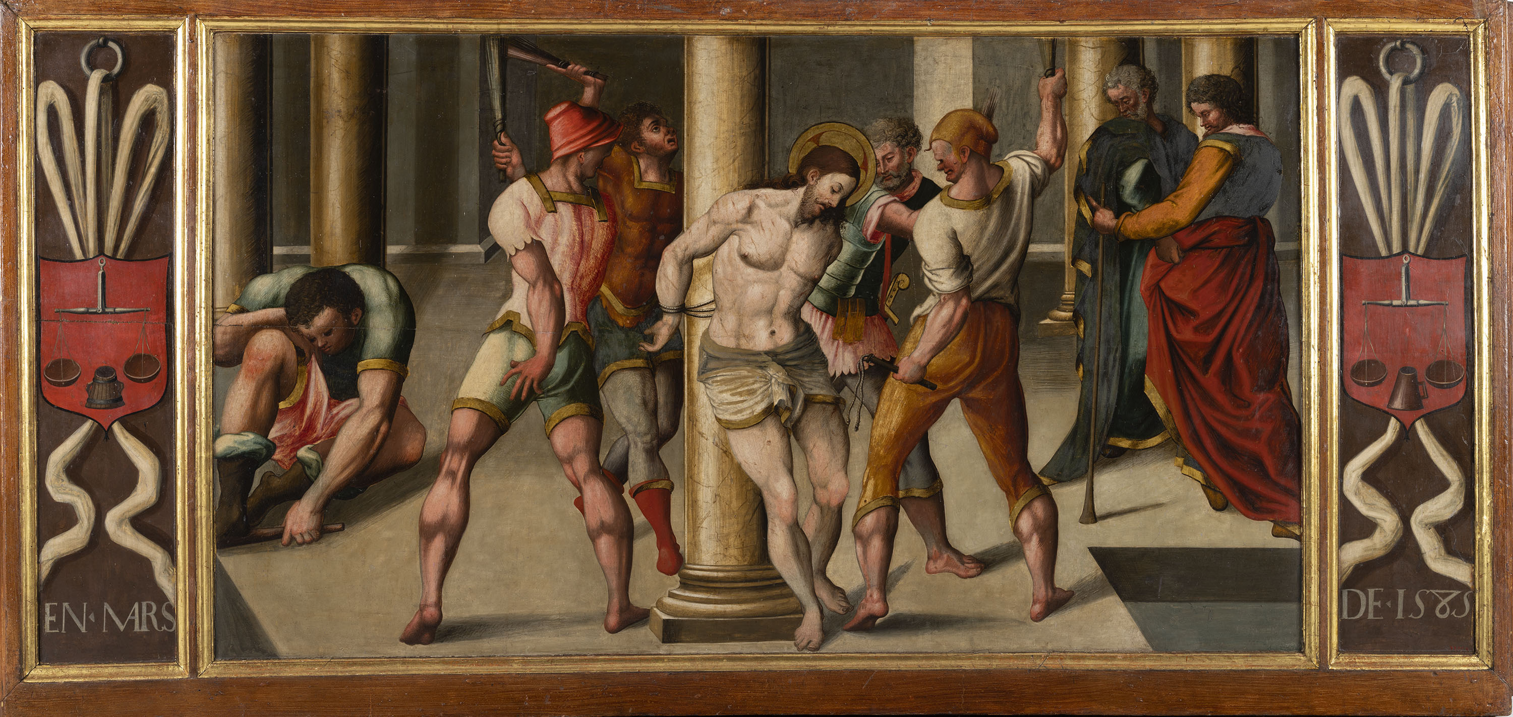 Anònim. Catalunya - Flagel·lació de Crist - 1585 image for: Anònim. Catalunya - Flagel·lació de Crist - 1585