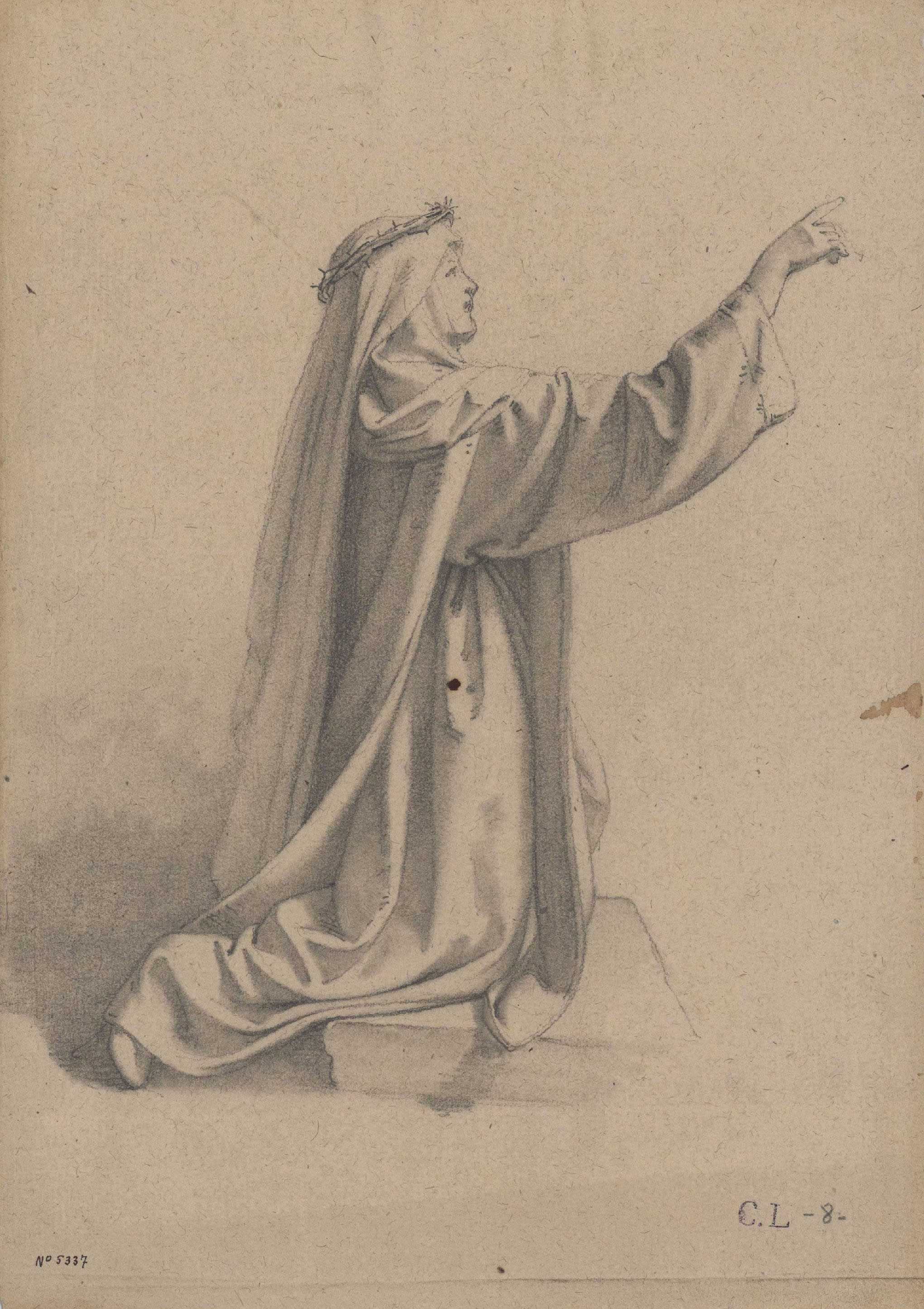 image for: Claudi Lorenzale - Santa Rosa de Lima [?] - Cap a 1850-1870