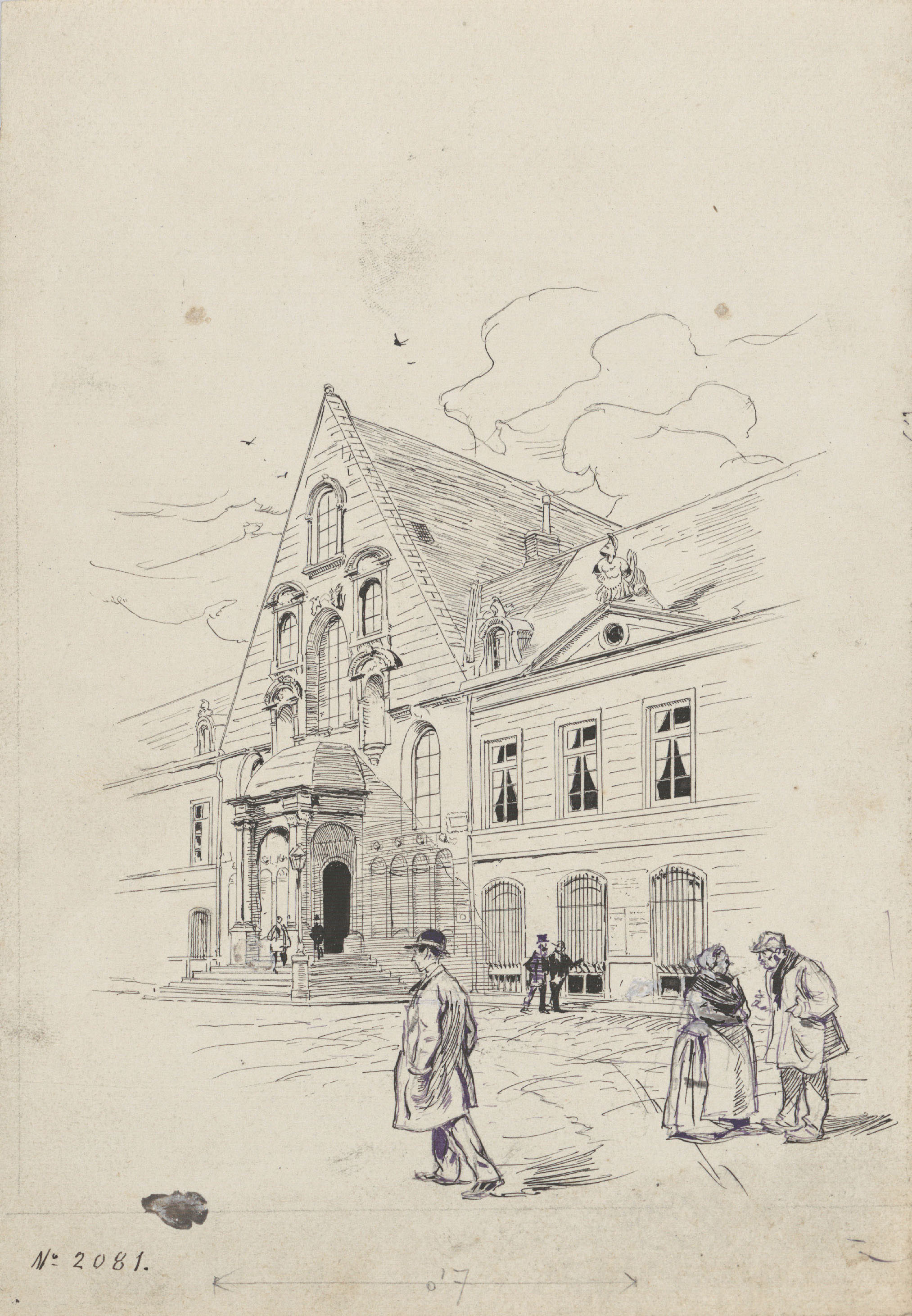 image for: Josep Lluís Pellicer - Vista de Dijon - Cap a 1889