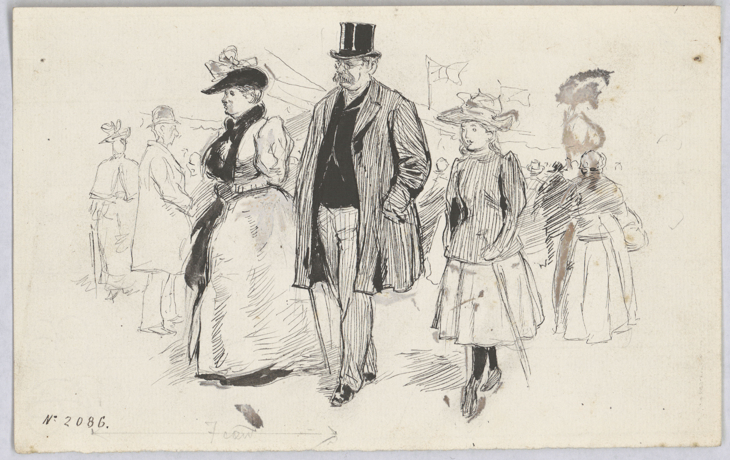 image for: Josep Lluís Pellicer - Passeig de Nimes - Cap a 1889