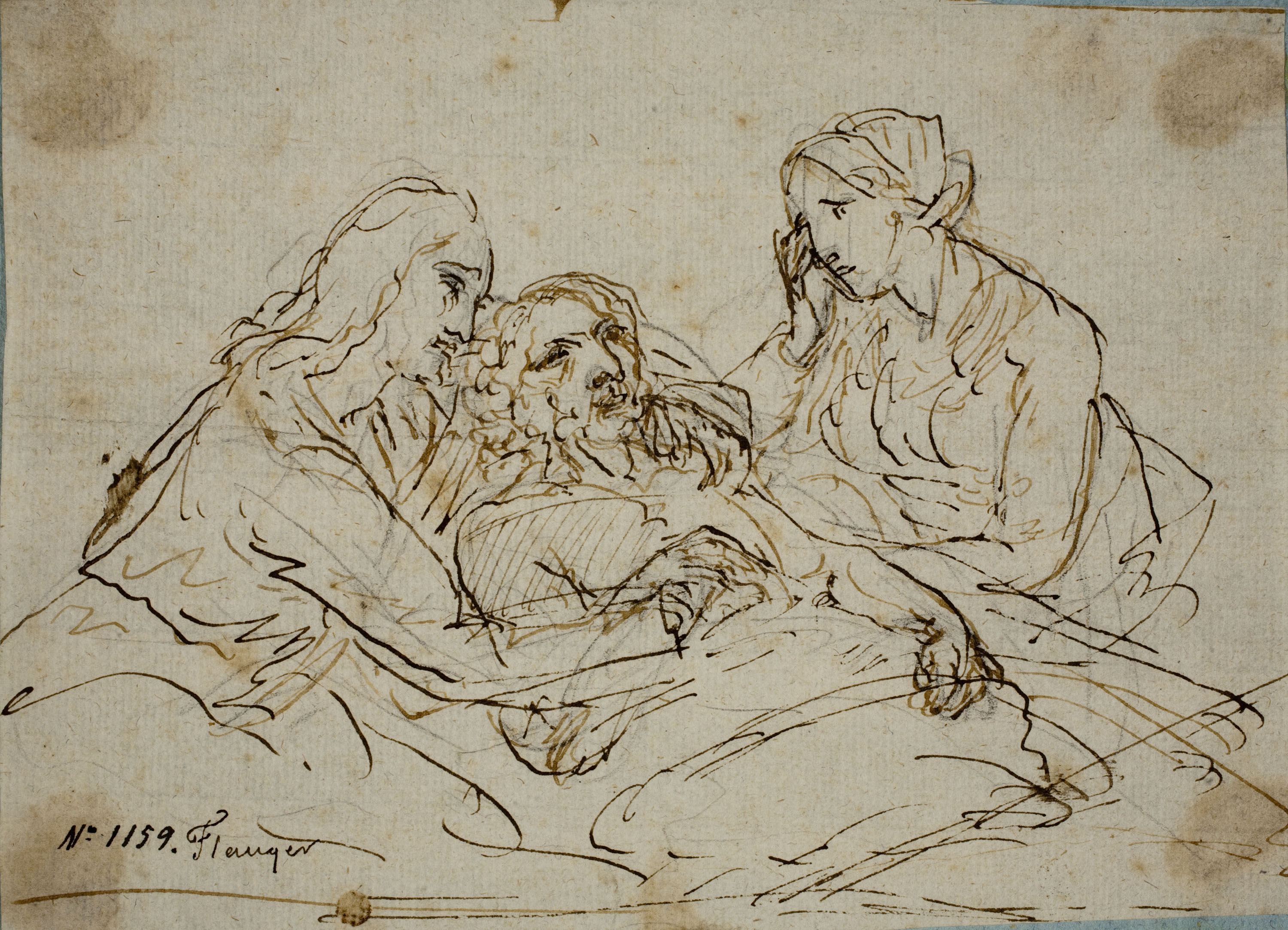 image for: Josep Bernat Flaugier - Mort de sant Josep - Cap a 1800-1812
