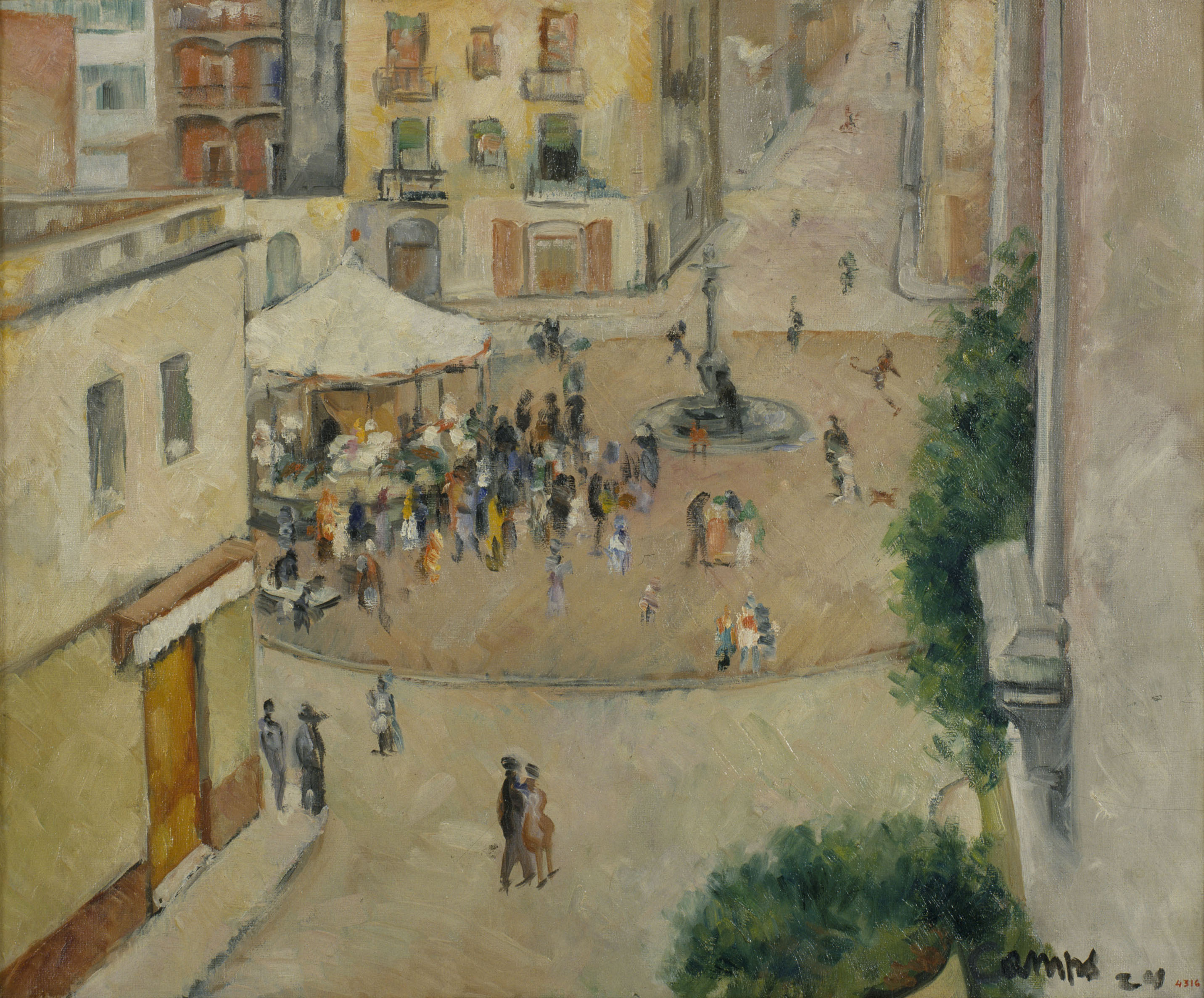 image for: Francesc Camps-Ribera - Plaça de Blasco de Garay - 1924