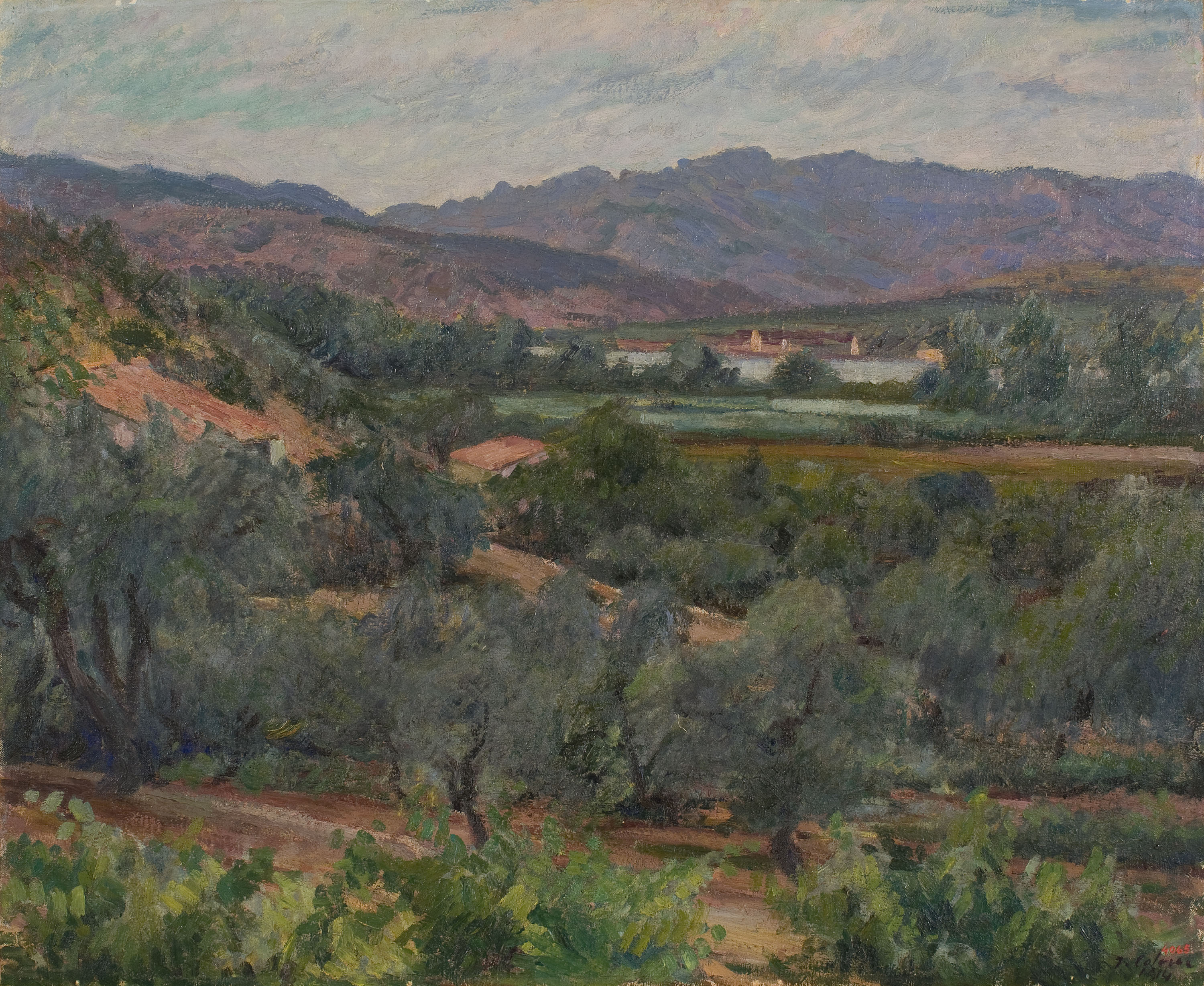 image for: Joan Colom Agustí - Paisatge - 1914