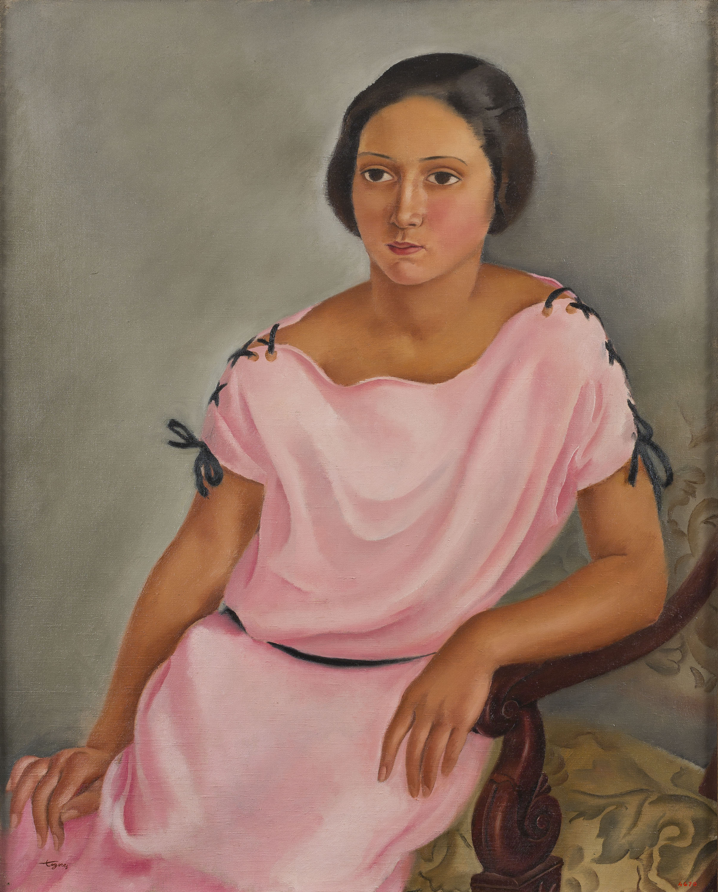 image for: Josep de Togores - Retrat de Mlle. Rosette Parmentier - 1923