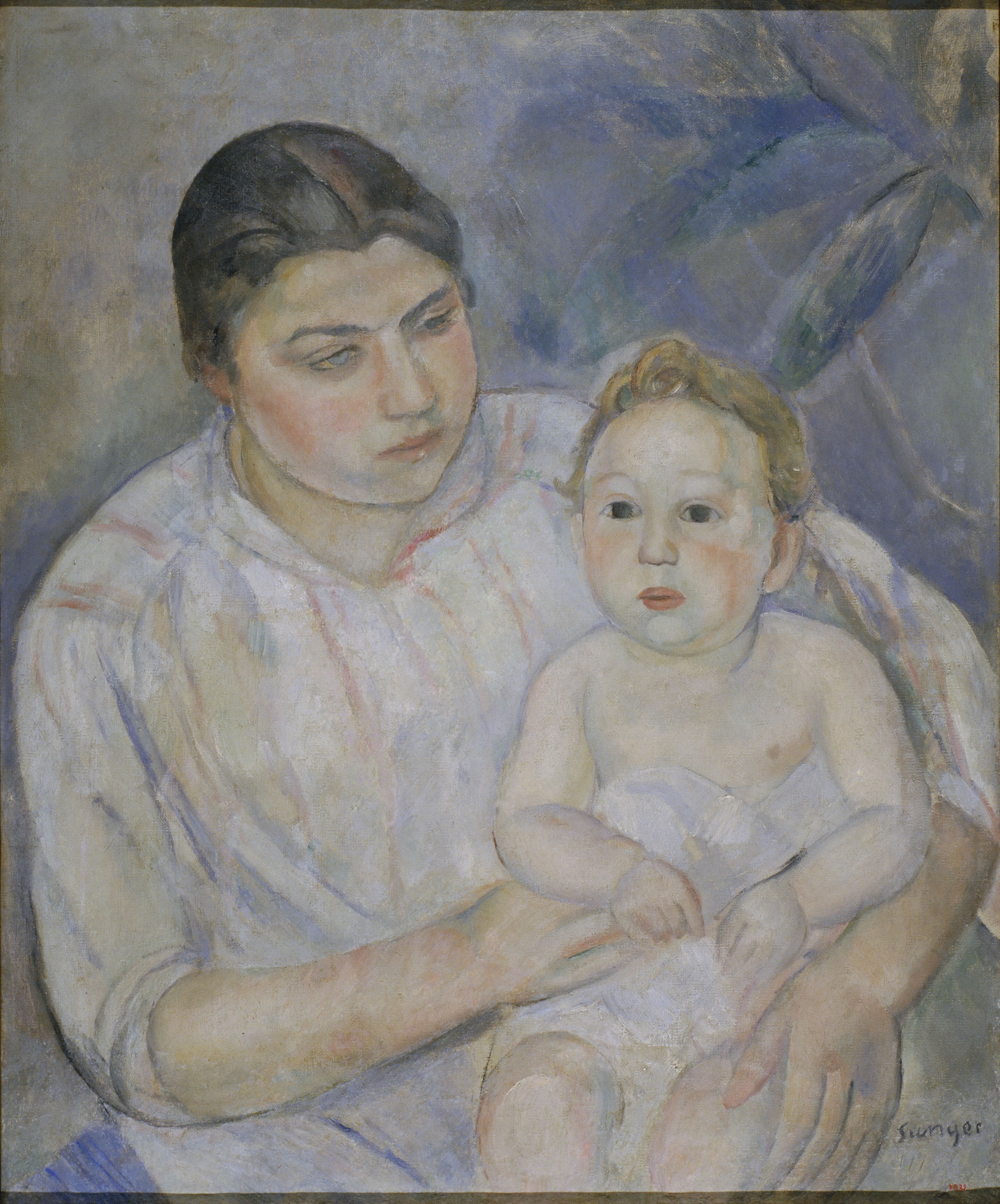 image for: Joaquim Sunyer - Retrat de Carles i Laura - 1917