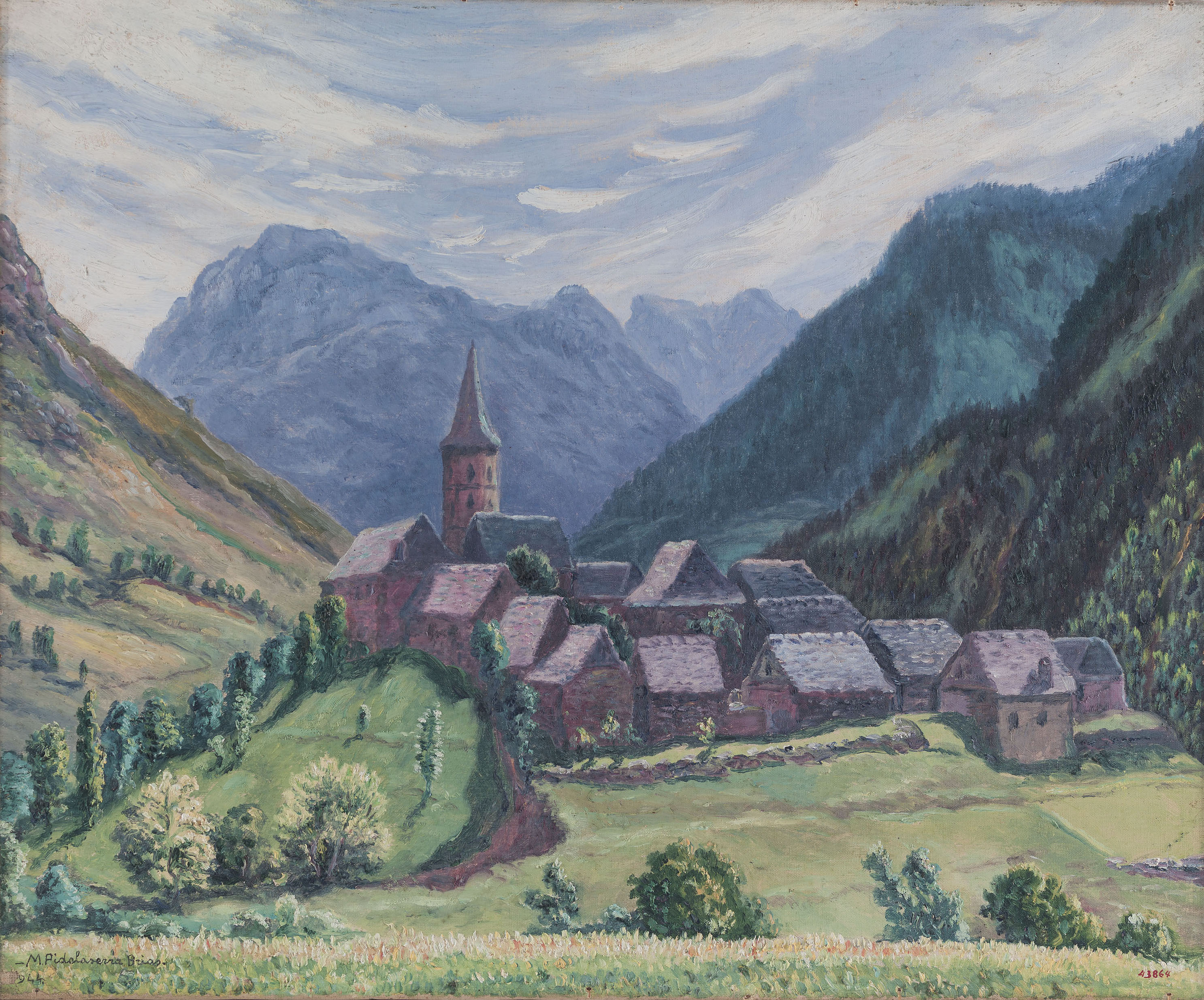 image for: Marià Pidelaserra - «Salardú» Vall d'Aran - 1944