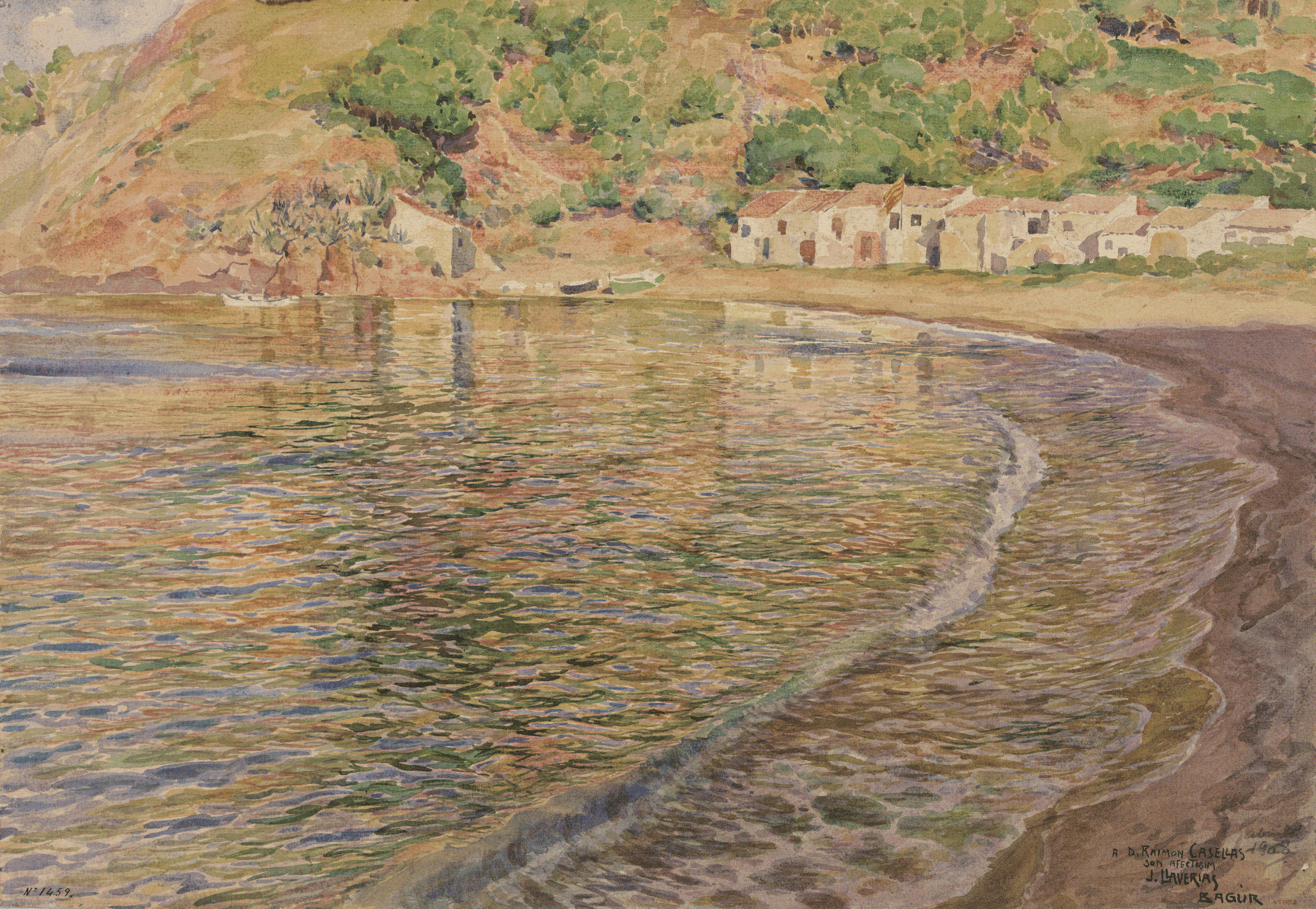 image for: Joan Llaverias - Sa Riera i Cala Begur - 1900
