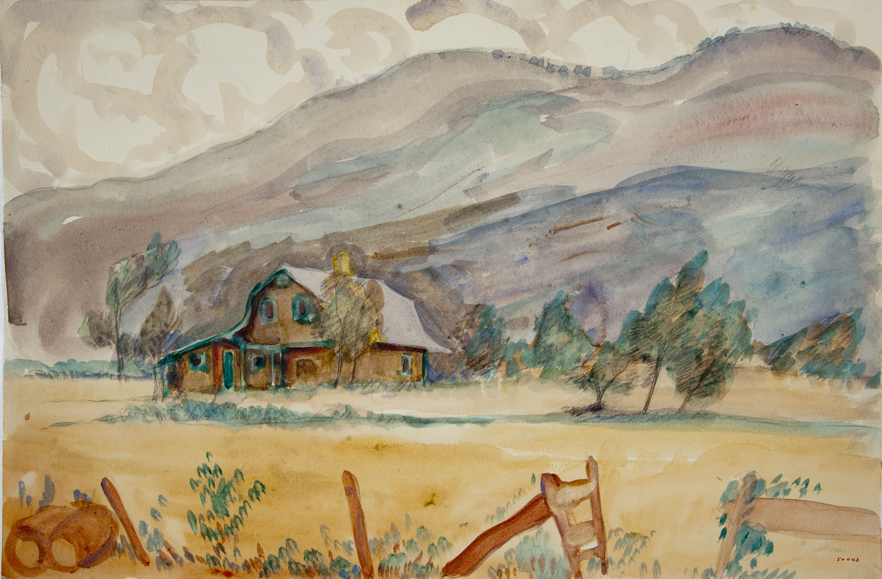 image for: Ismael Smith - Casa dels voltants d'Irvington - Cap a 1941-1950