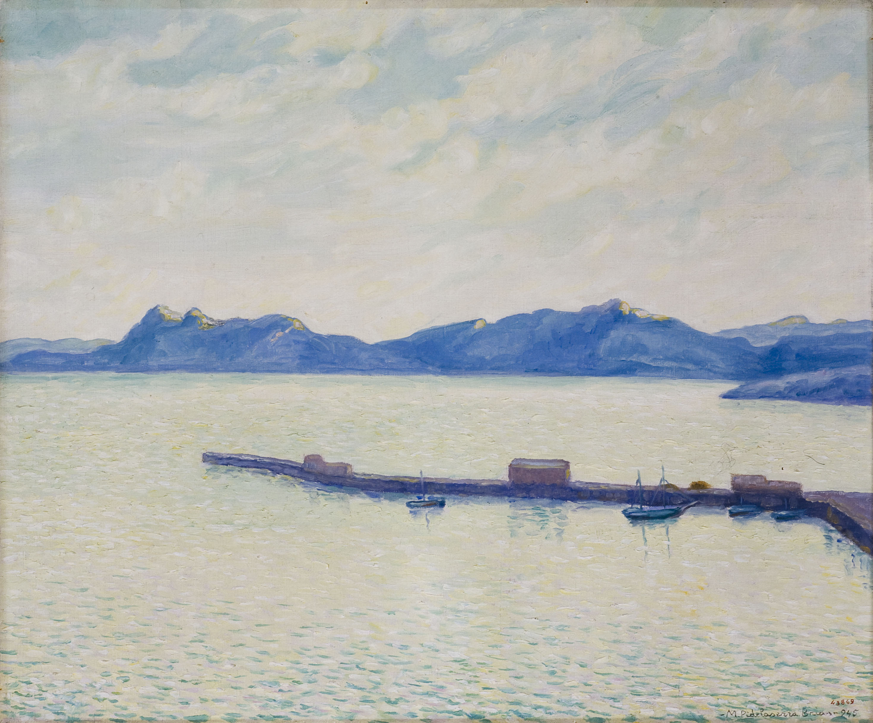 image for: Marià Pidelaserra - Mallorca. Port de Pollensa - 1945