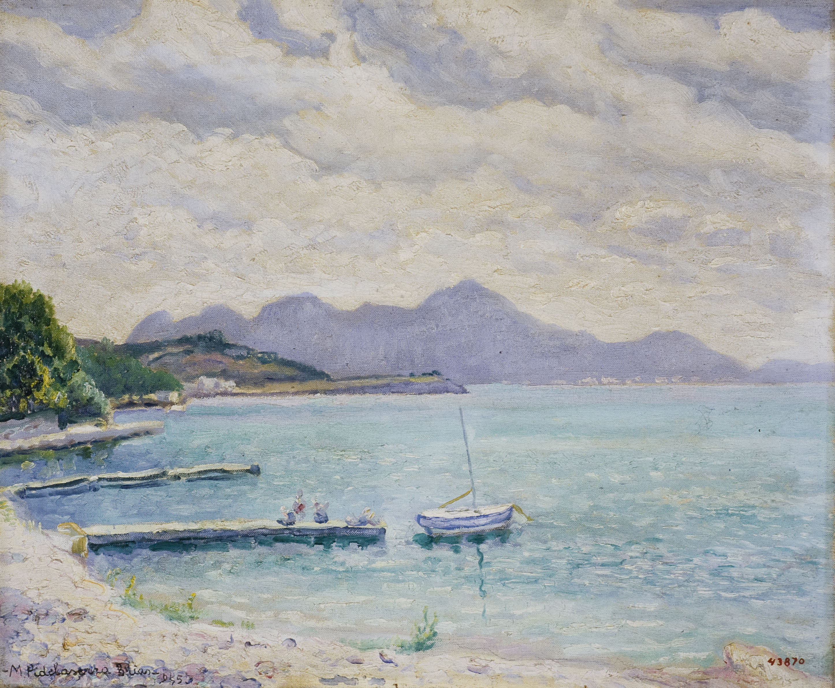 image for: Marià Pidelaserra - Mallorca. Port de Pollensa - 1945