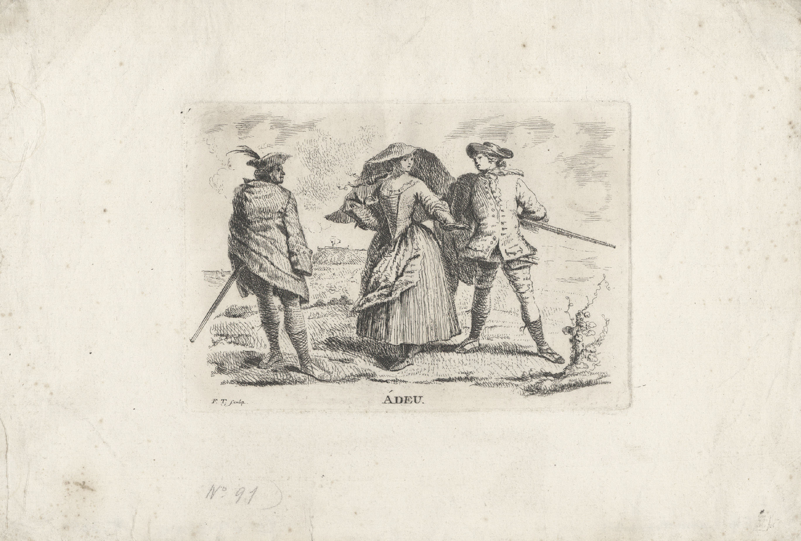 image for: Francesc Tramulles - Adéu - Cap a 1764