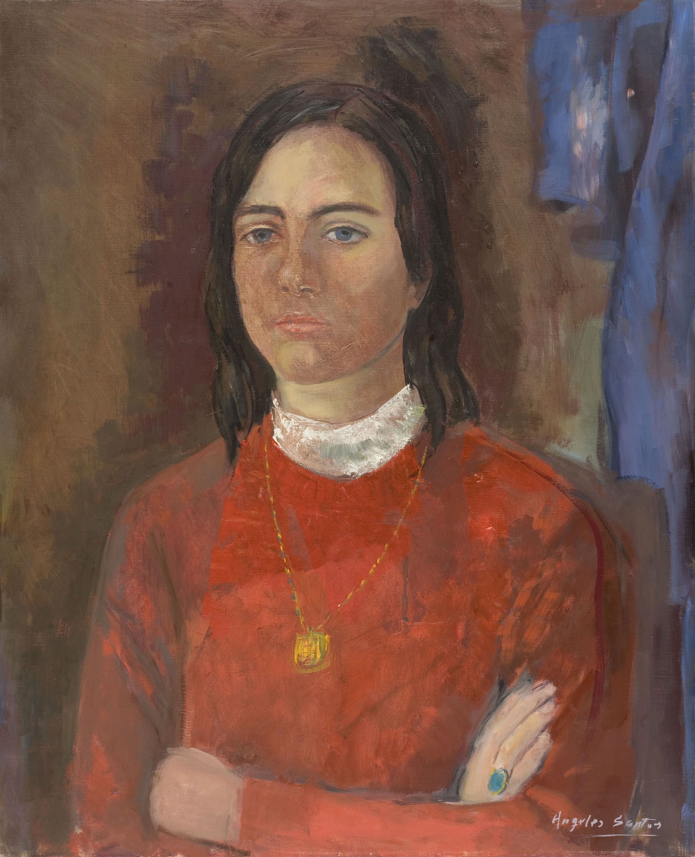 image for: Ángeles Santos Torroella - Retrat de José Mª Lafarga Santos - Cap a 1965