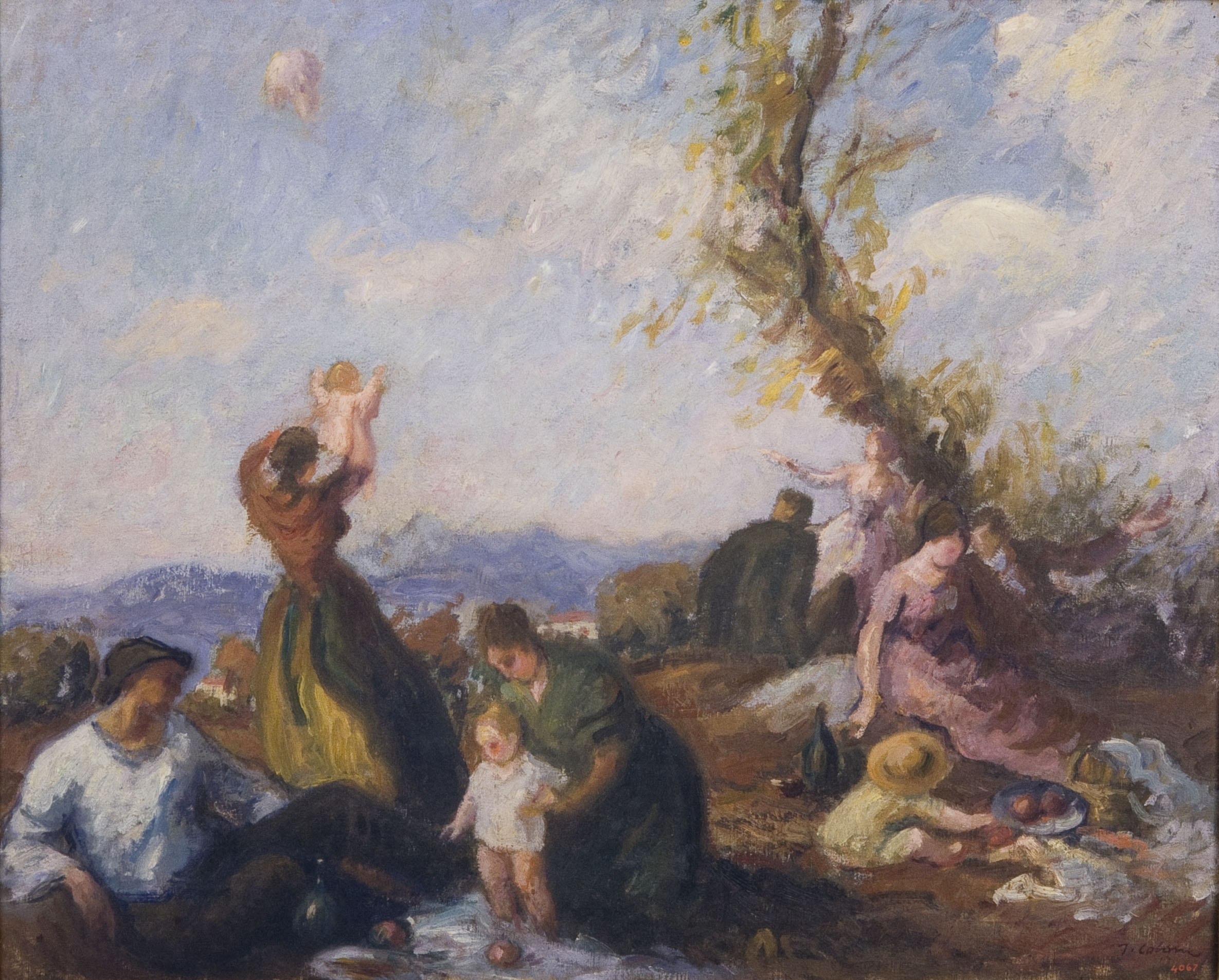 image for: Joan Colom Agustí - Una berenada - 1917