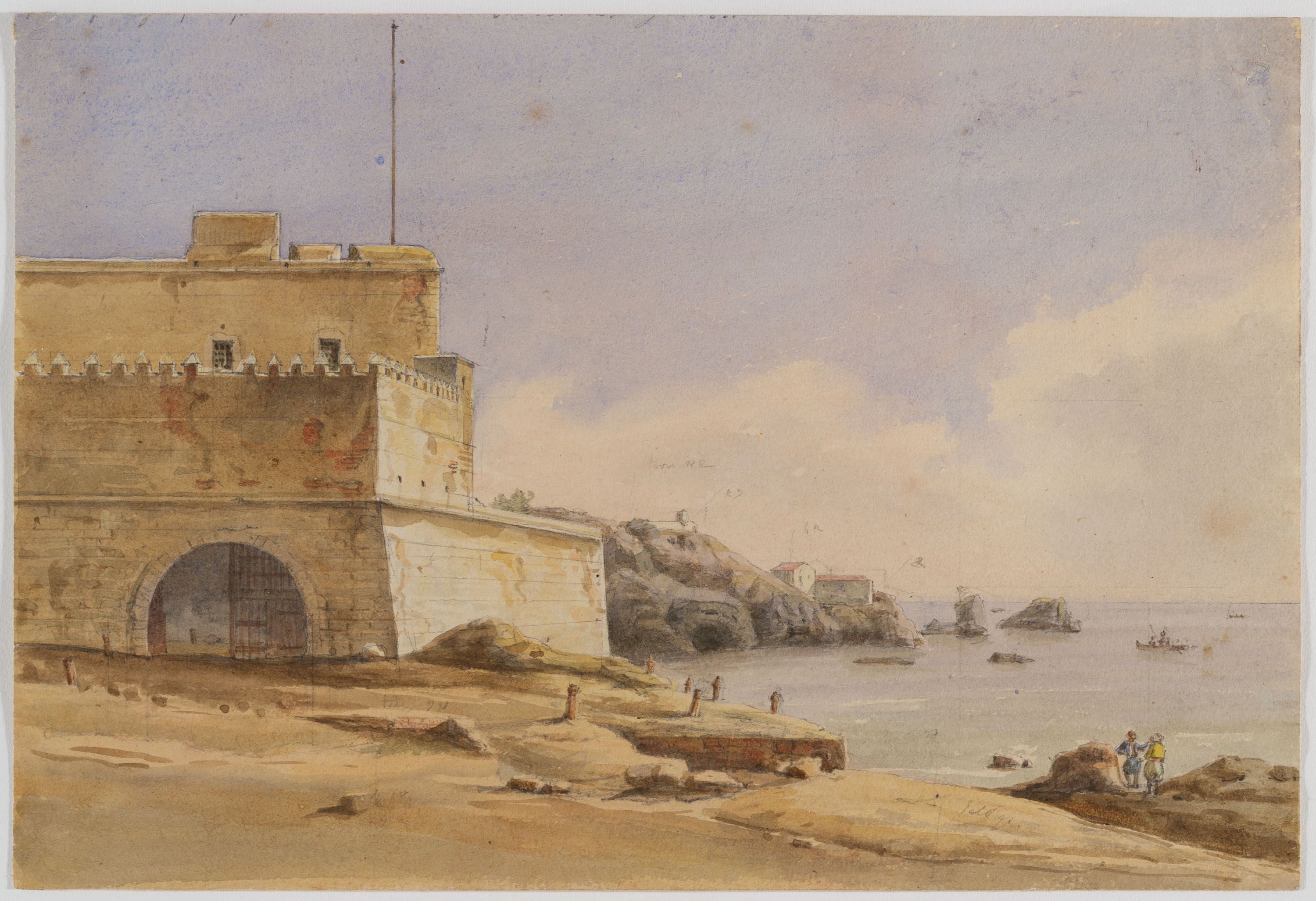 image for: Adolphe Hedwige Alphonse Delamare - Algèria (?) - Cap a 1830