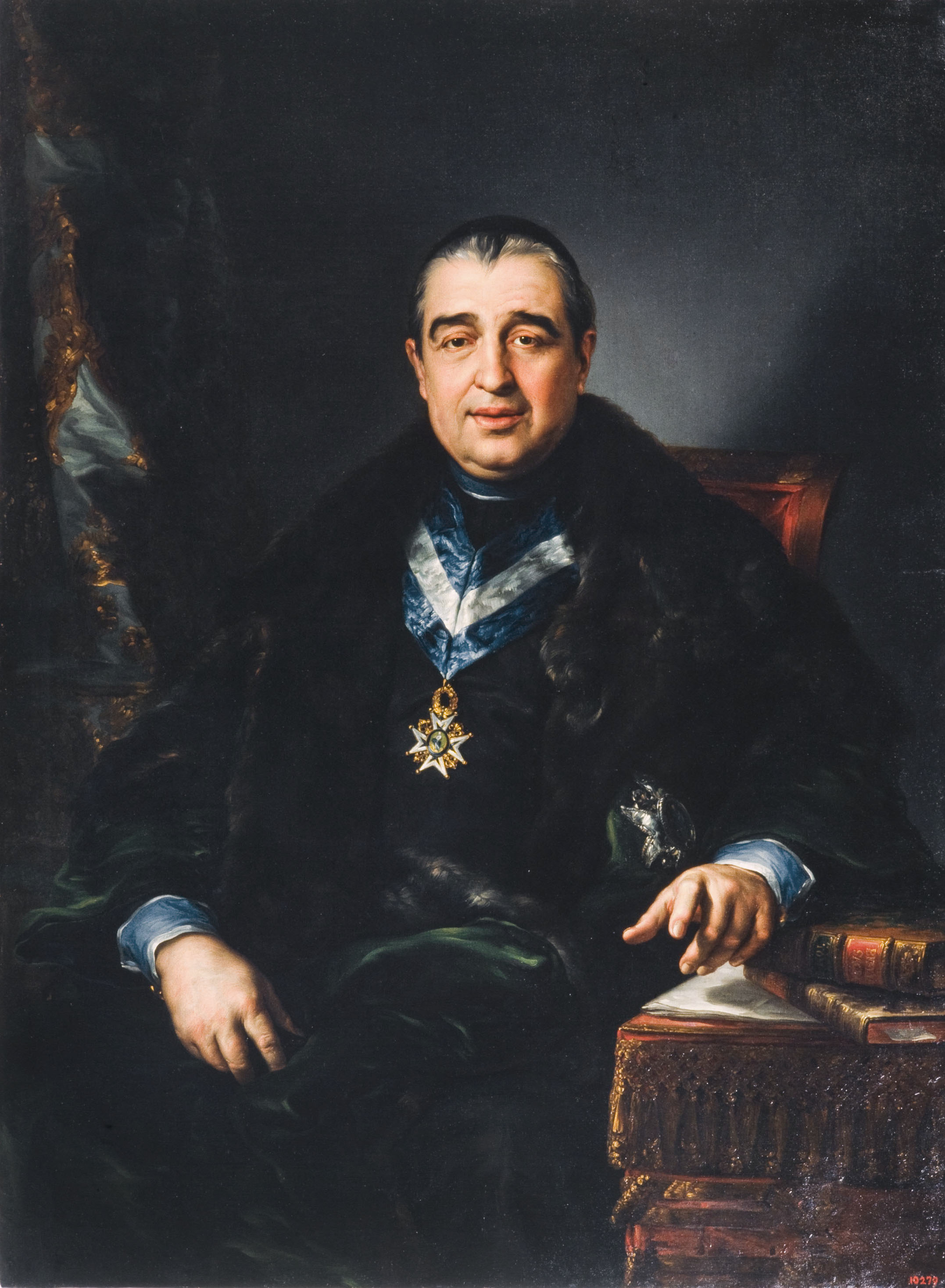 image for: Vicent López Portaña - Retrat del canonge Manuel Fernández Varela - Cap a 1829
