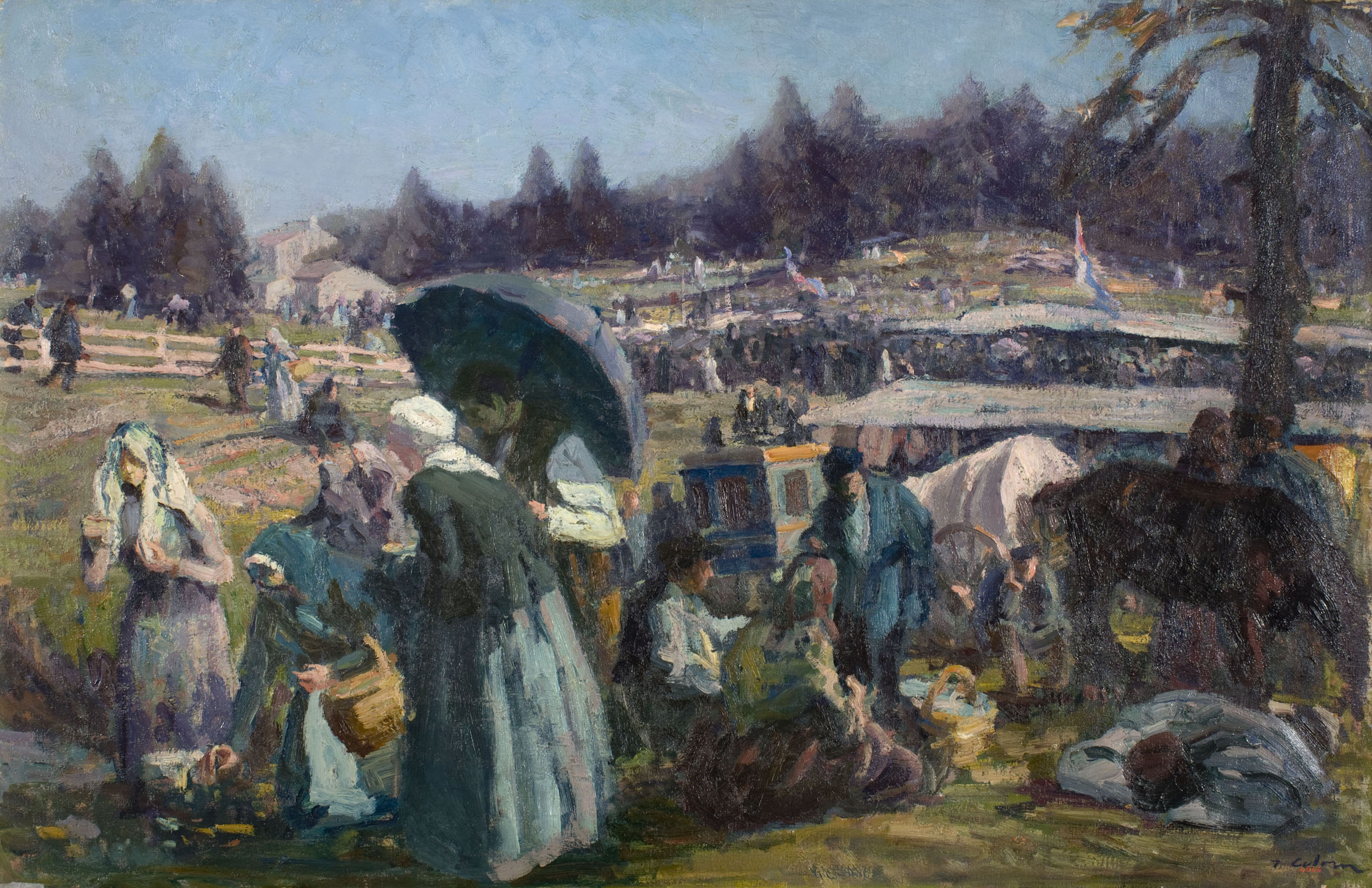 image for: Joan Colom Agustí - Aplec a Font Romeu - 1922