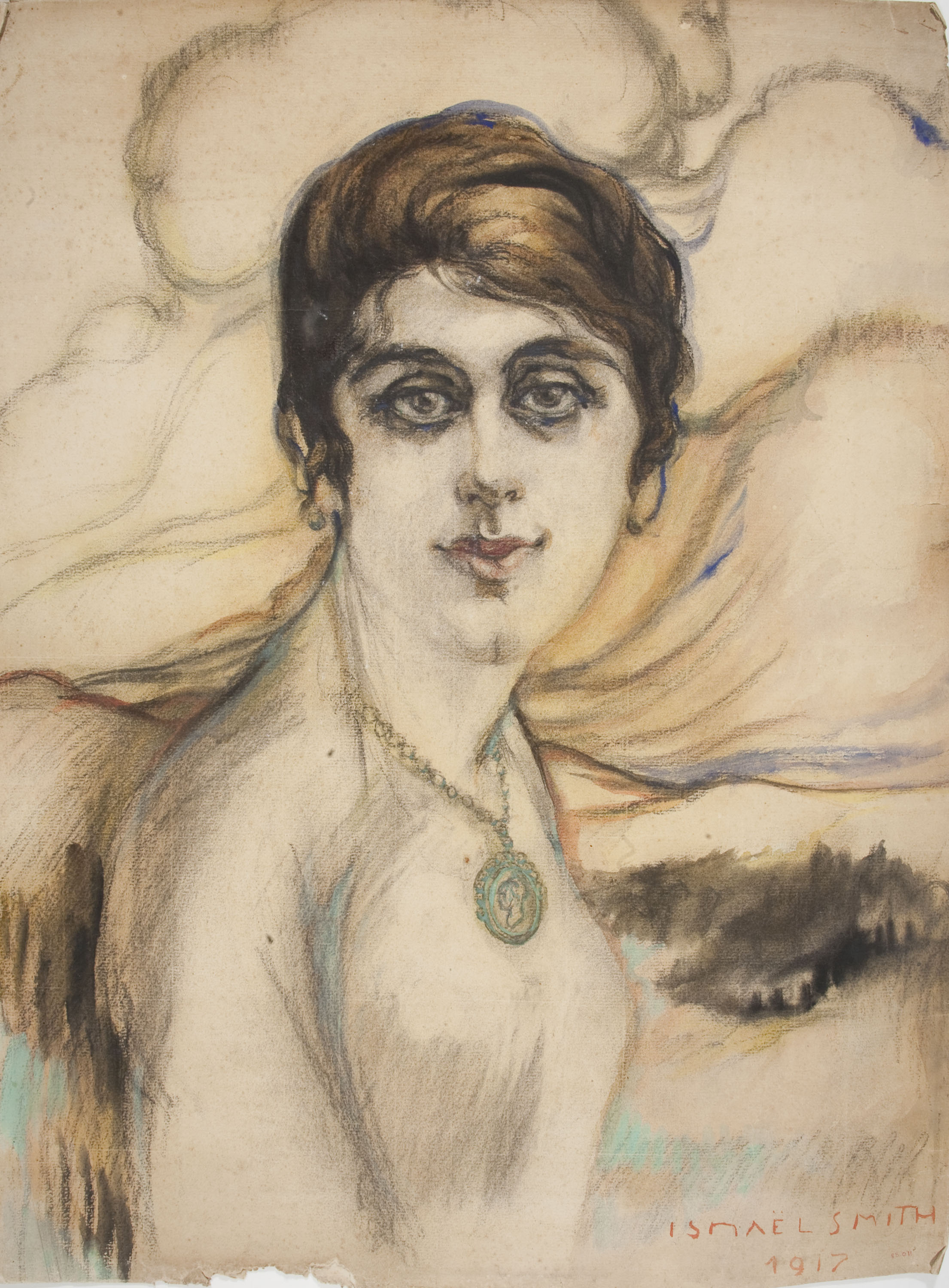 image for: Ismael Smith - Bust de noia - 1917