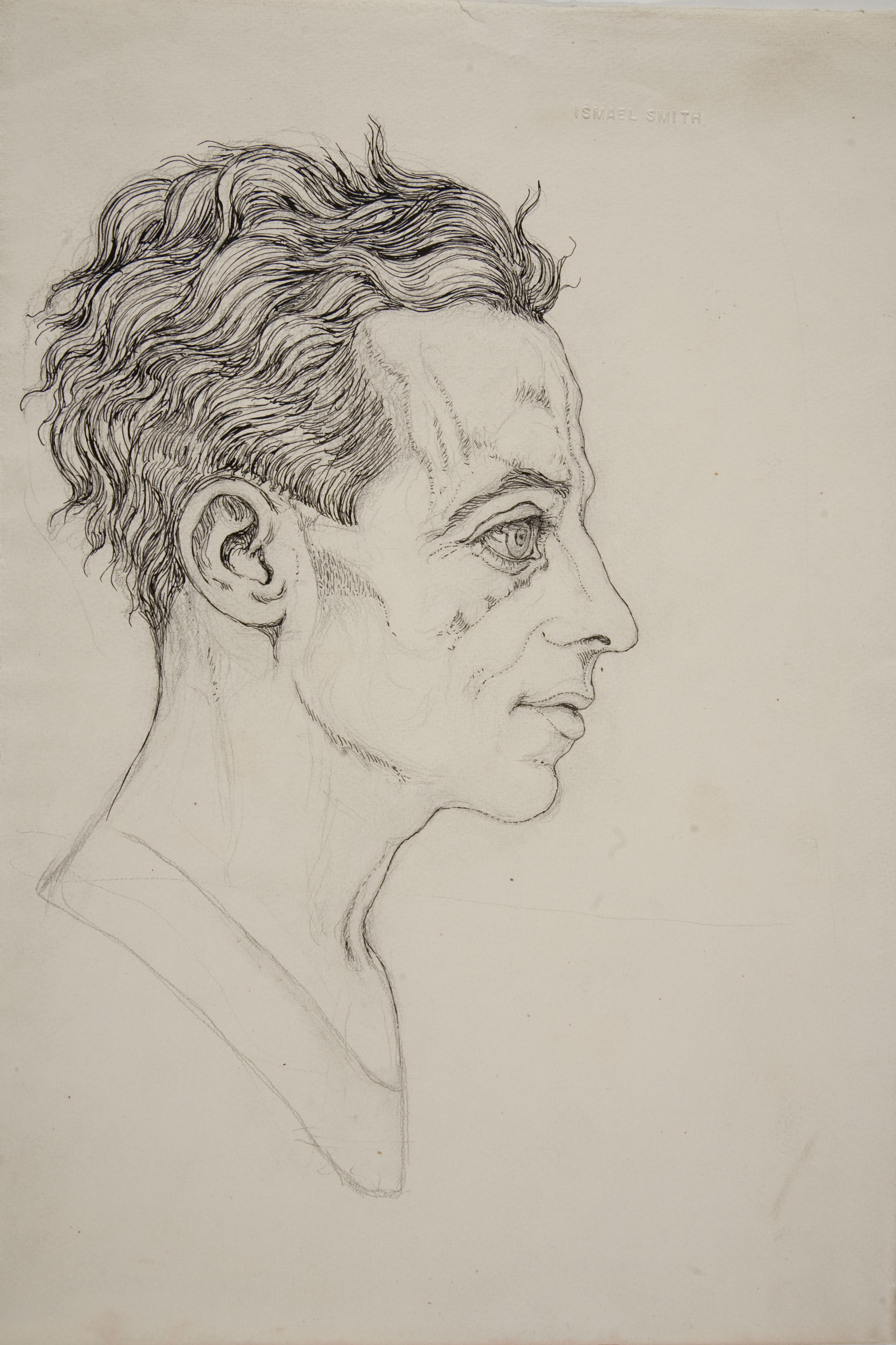 Ismael Smith - Retrat d'Isaac Smith - Cap a 1921 image for: Ismael Smith - Retrat d'Isaac Smith - Cap a 1921