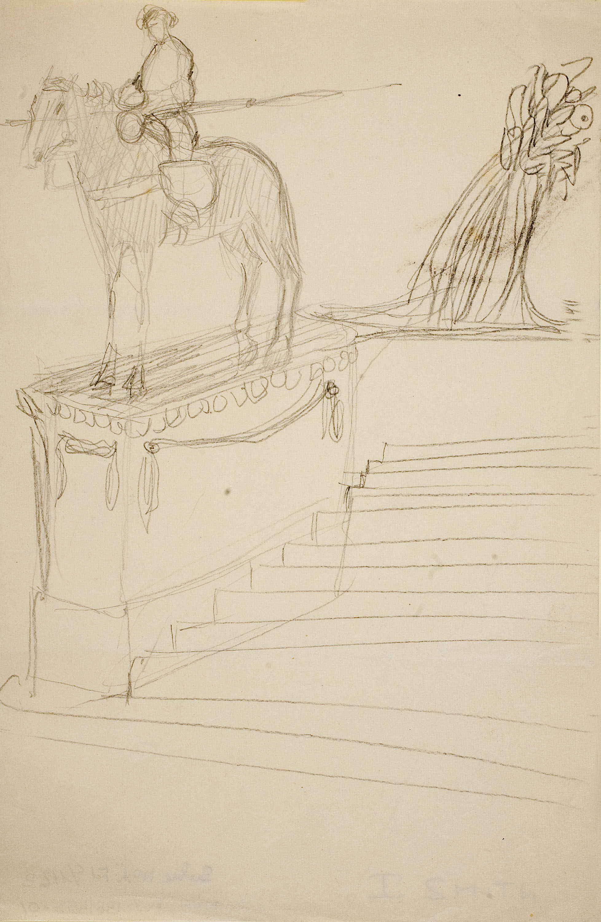 Ismael Smith - Projecte de monument a Cervantes - Cap a 1914-1924 image for: Ismael Smith - Projecte de monument a Cervantes - Cap a 1914-1924