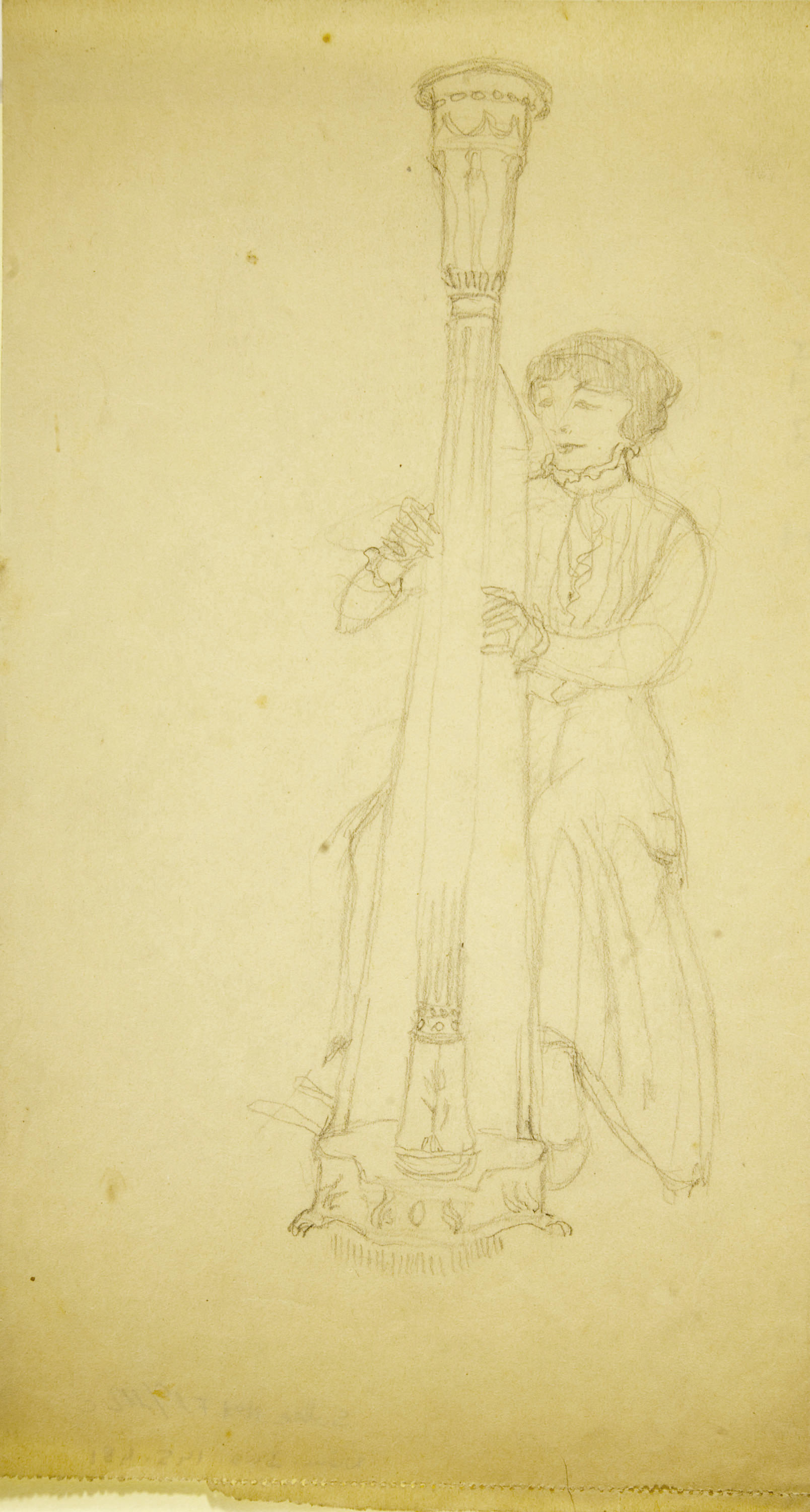 image for: Ismael Smith - Arpista - Cap a 1906-1910