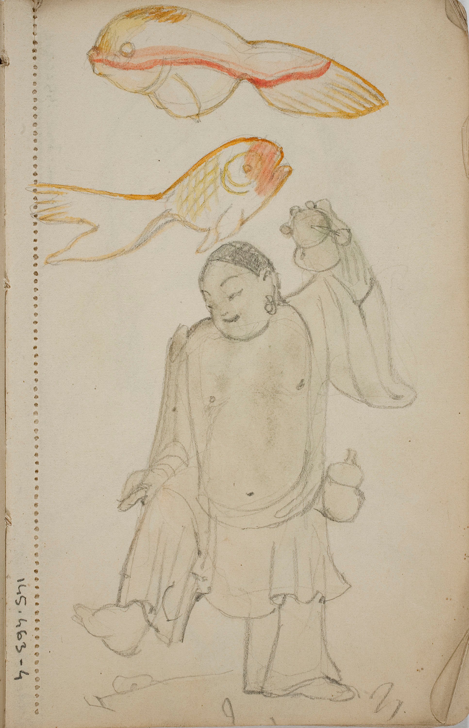 image for: Ismael Smith - Peixos i figura oriental - Cap a 1909-1916