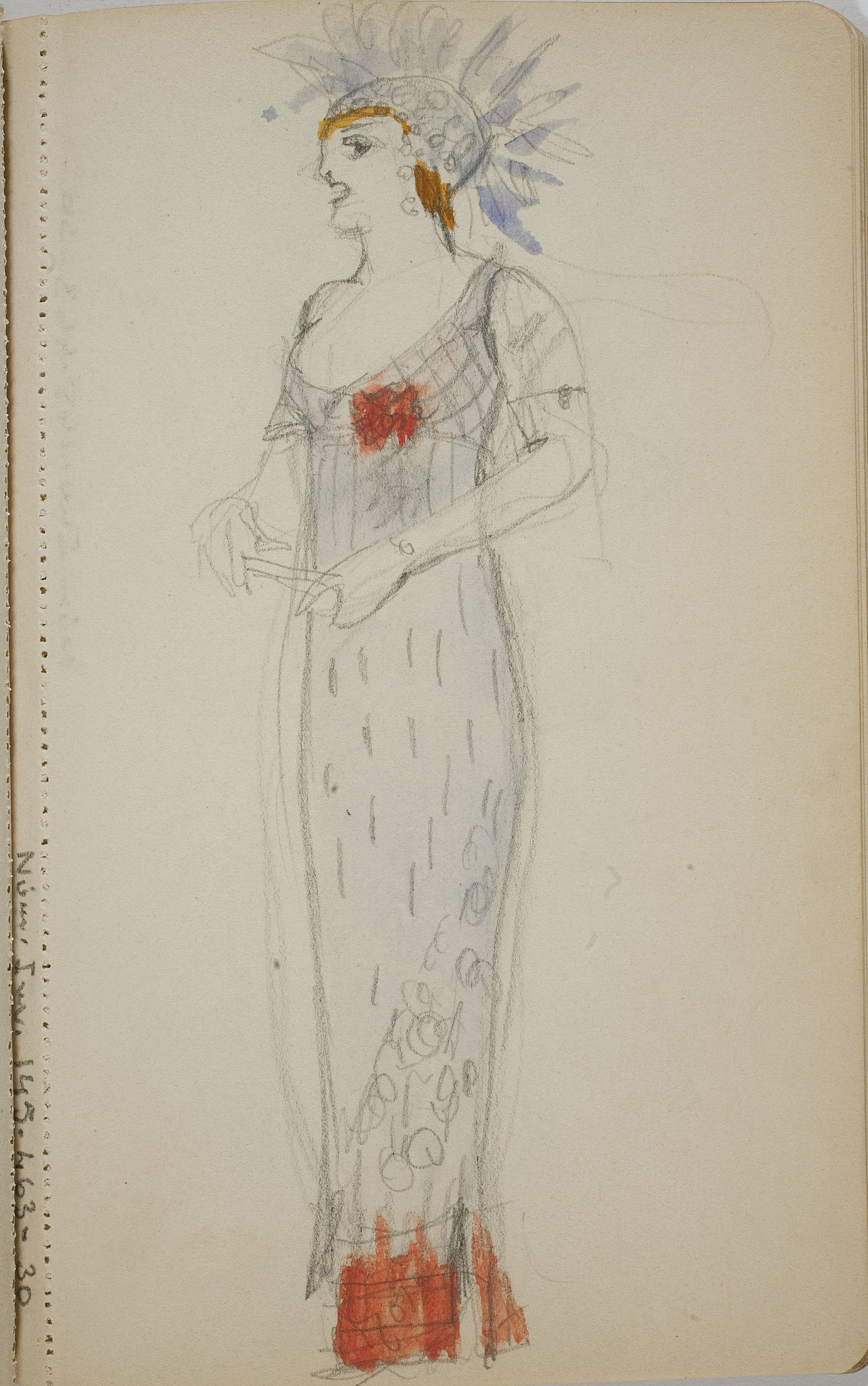 image for: Ismael Smith - Dama - Cap a 1909-1916