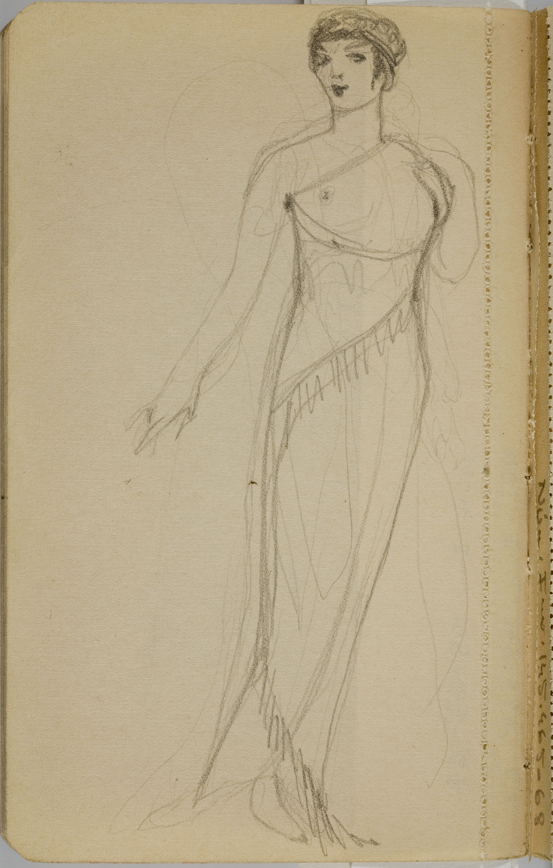 image for: Ismael Smith - Figura femenina - Cap a 1911-1913
