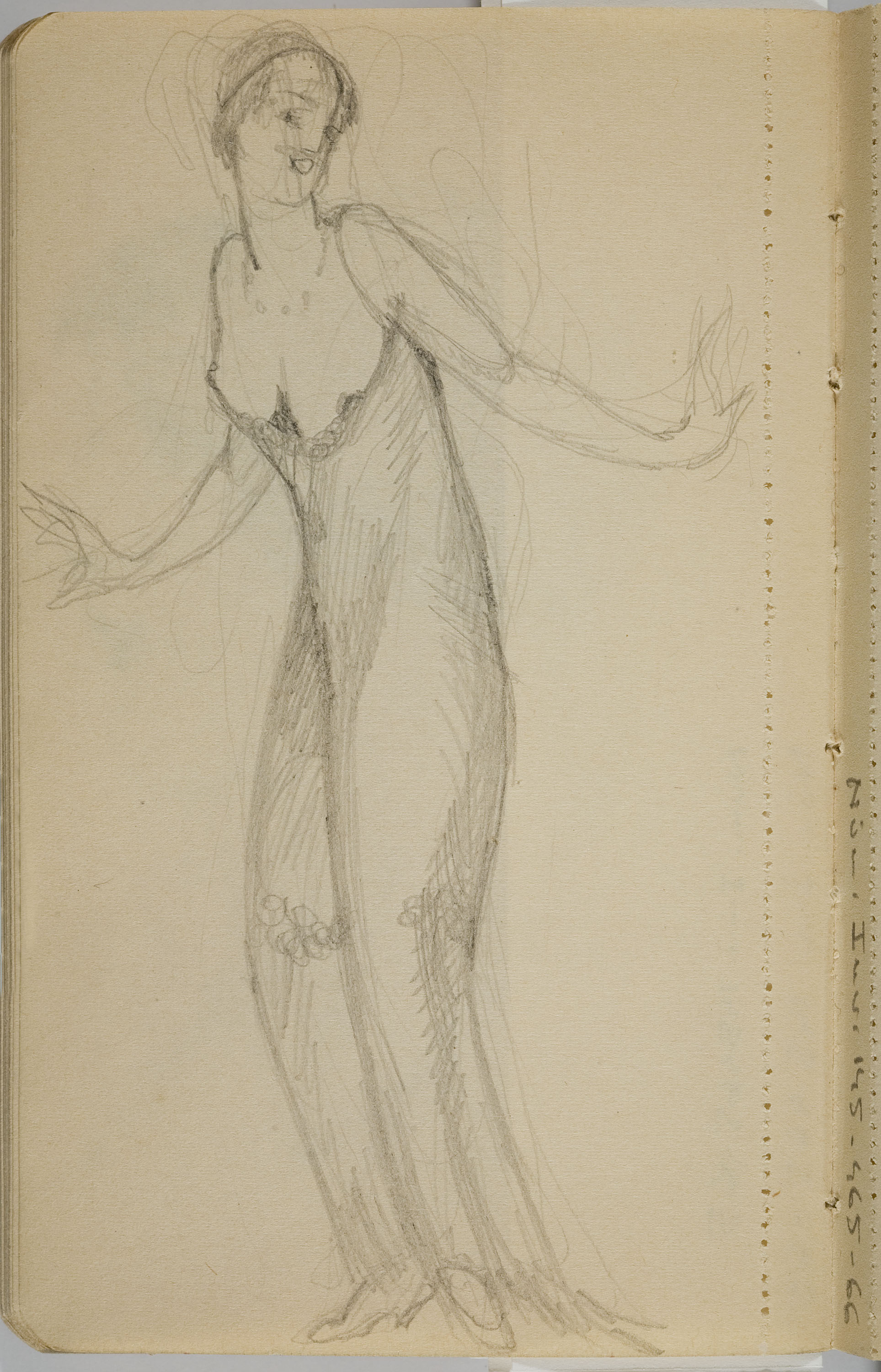 image for: Ismael Smith - Figura femenina - Cap a 1911-1913