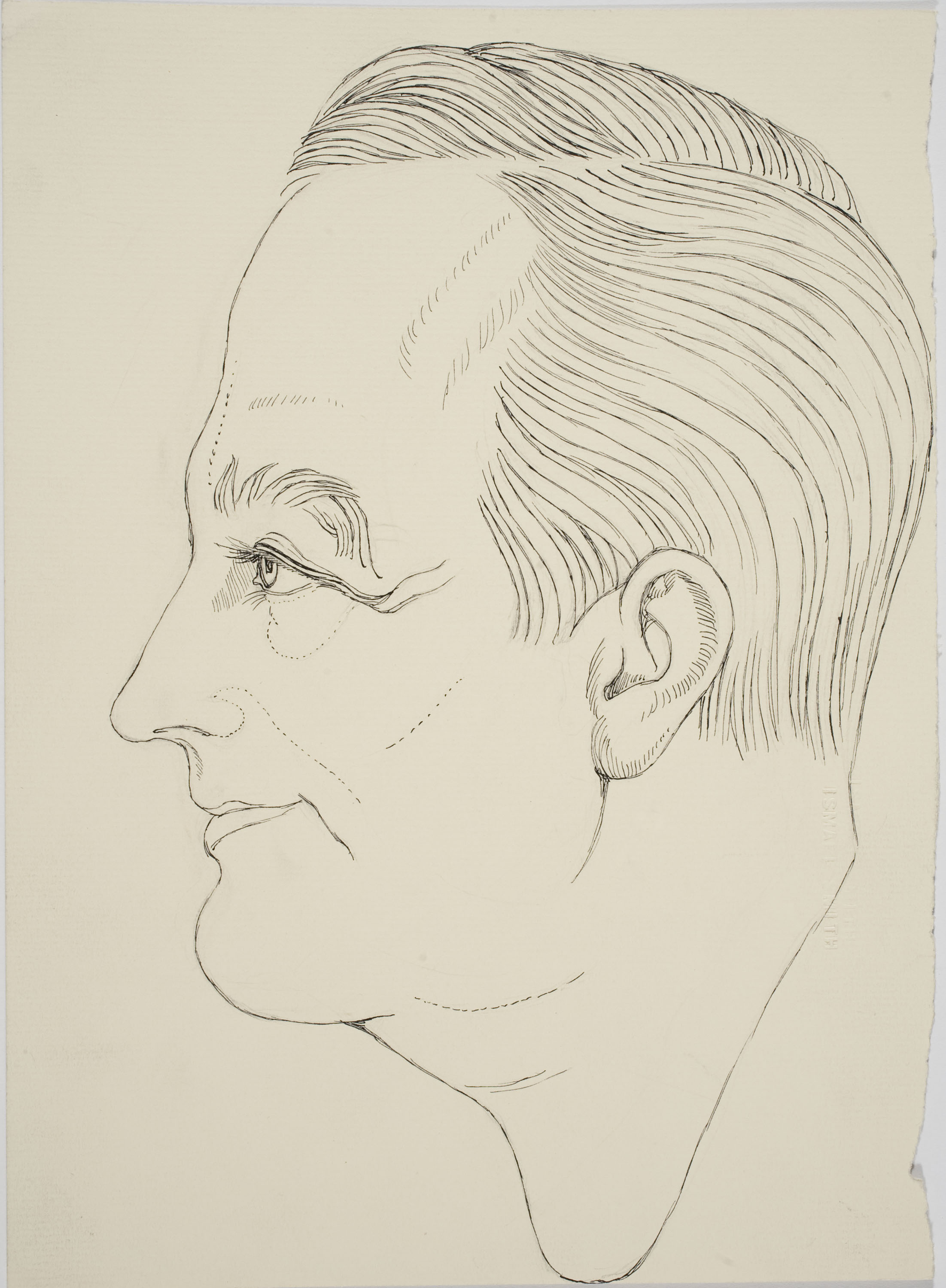 image for: Ismael Smith - Retrat de Franklin Delano Roosevelt - Cap a 1941