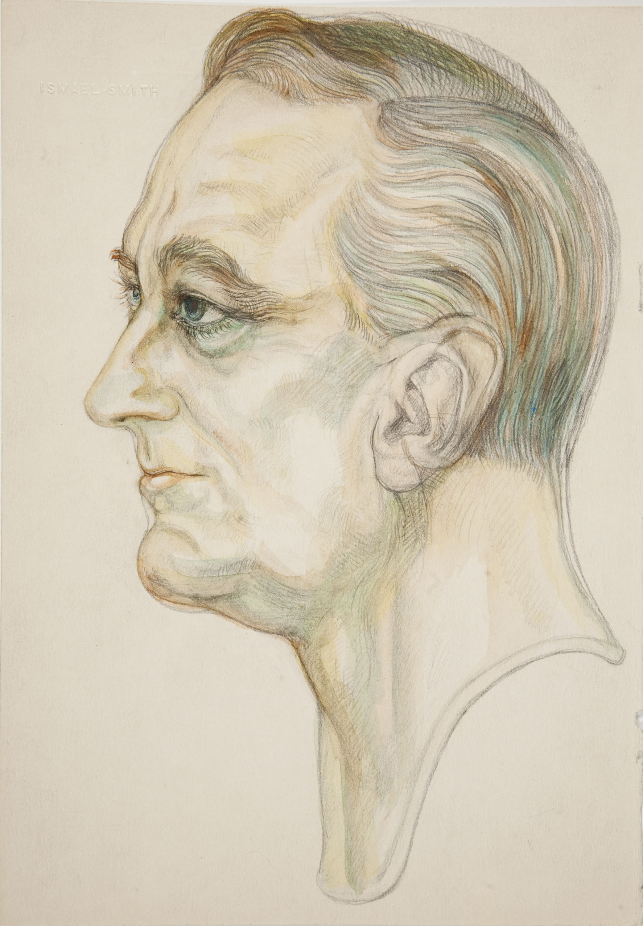 image for: Ismael Smith - Retrat de Franklin Delano Roosevelt - Cap a 1941