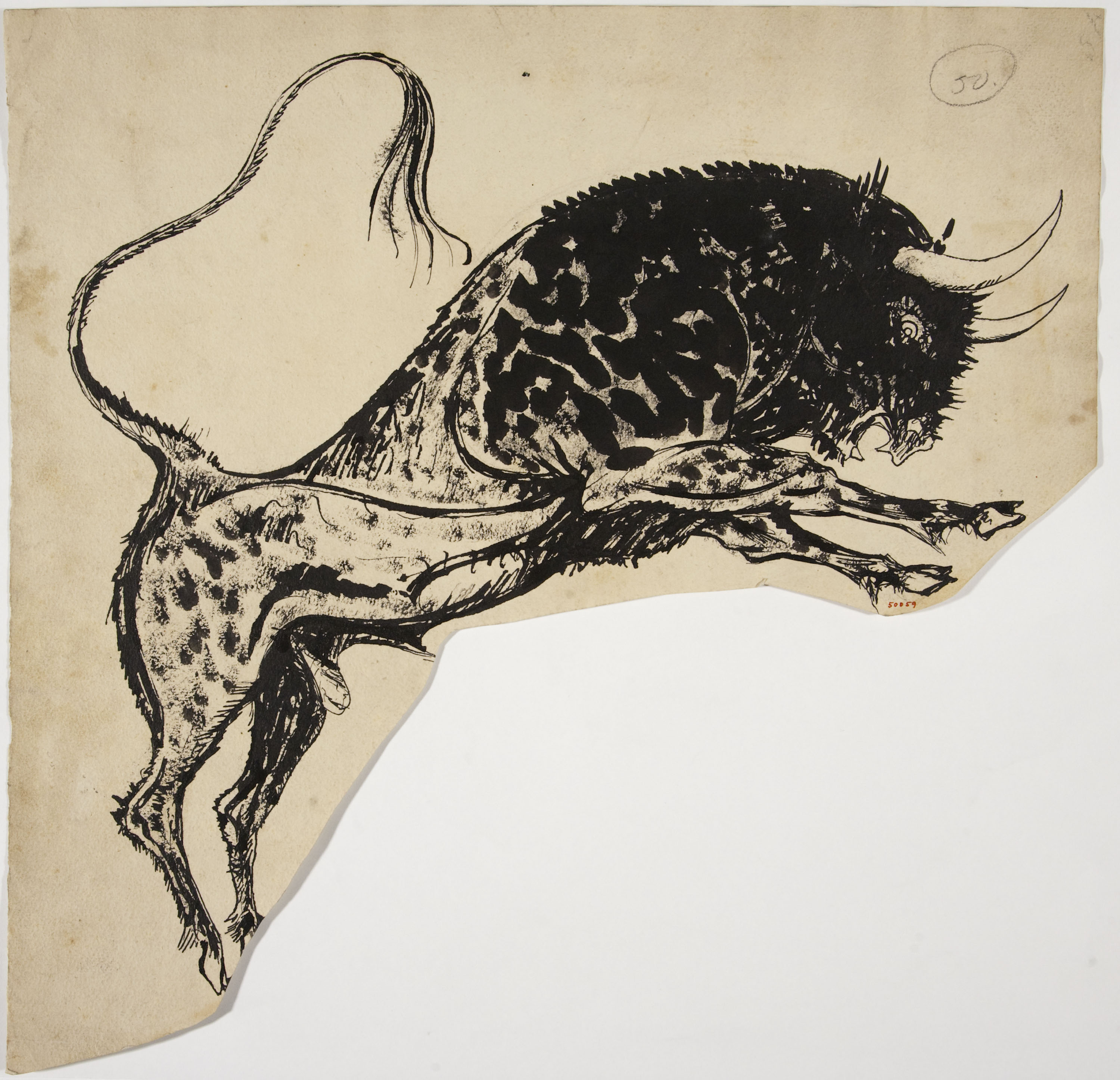 image for: Ismael Smith - Toro (fragment de composició) - 1903