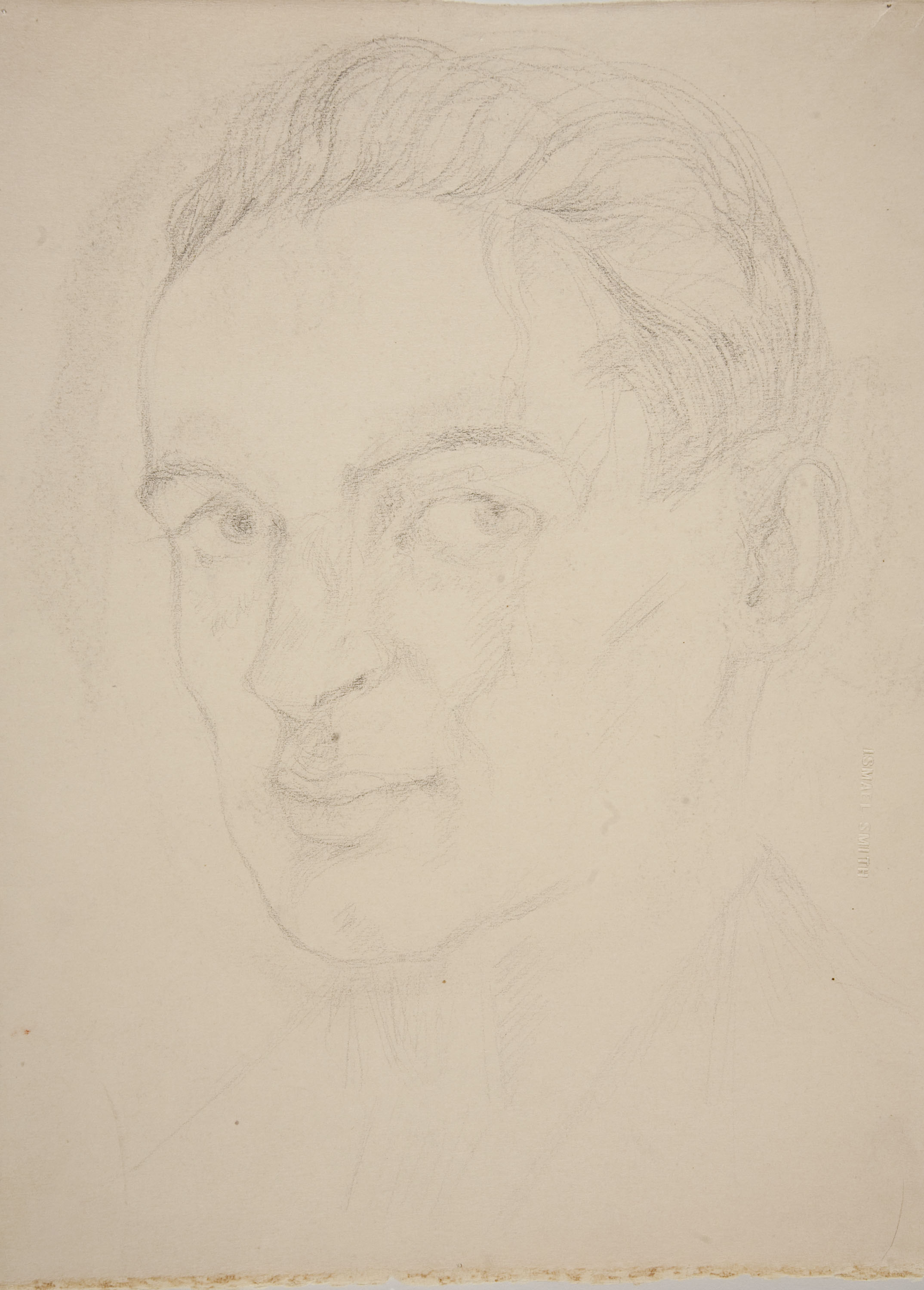 image for: Ismael Smith - Retrat d'Isaac Smith - Cap a 1921