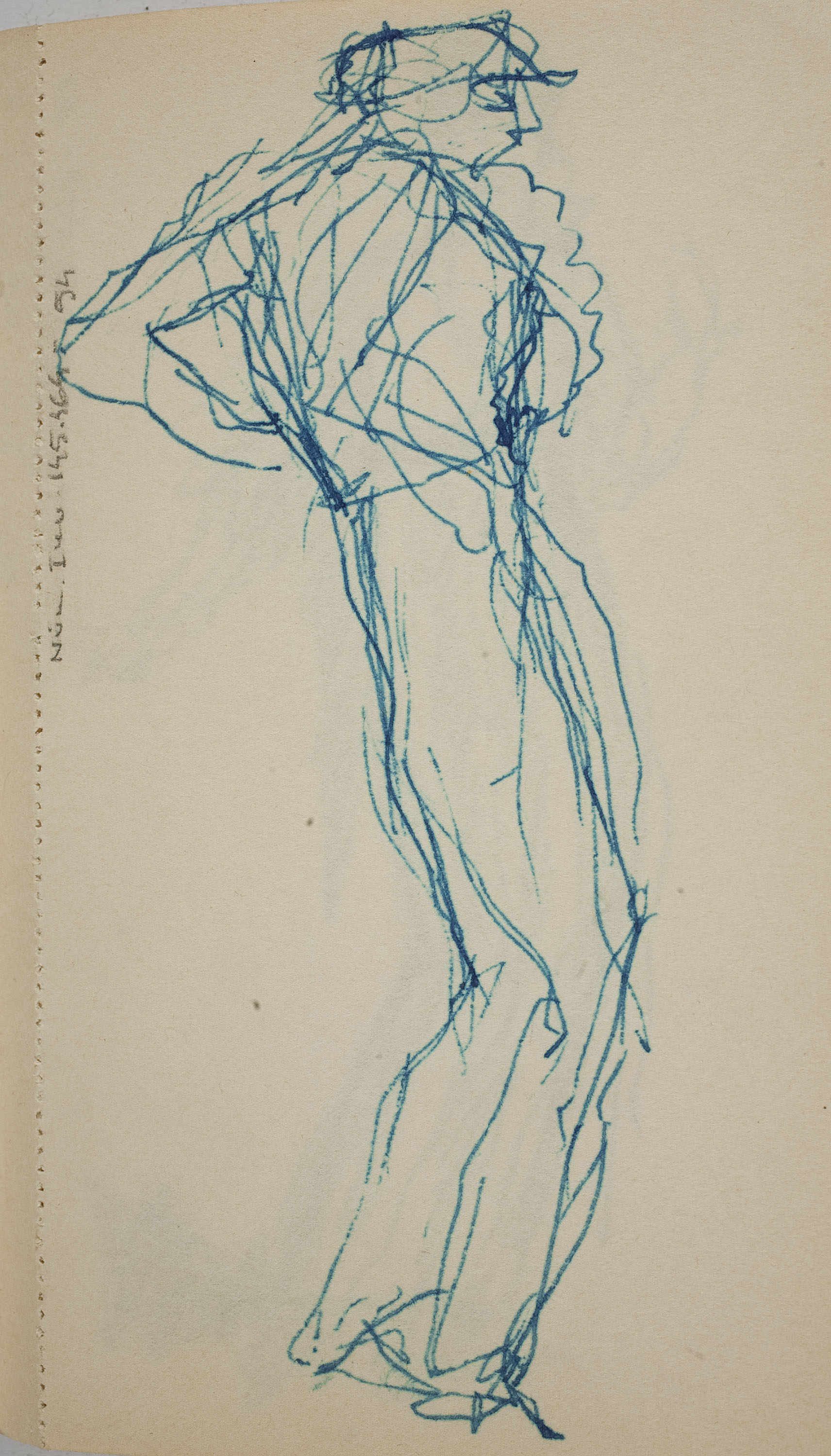 Ismael Smith - Figura masculina - Cap a 1912 image for: Ismael Smith - Figura masculina - Cap a 1912