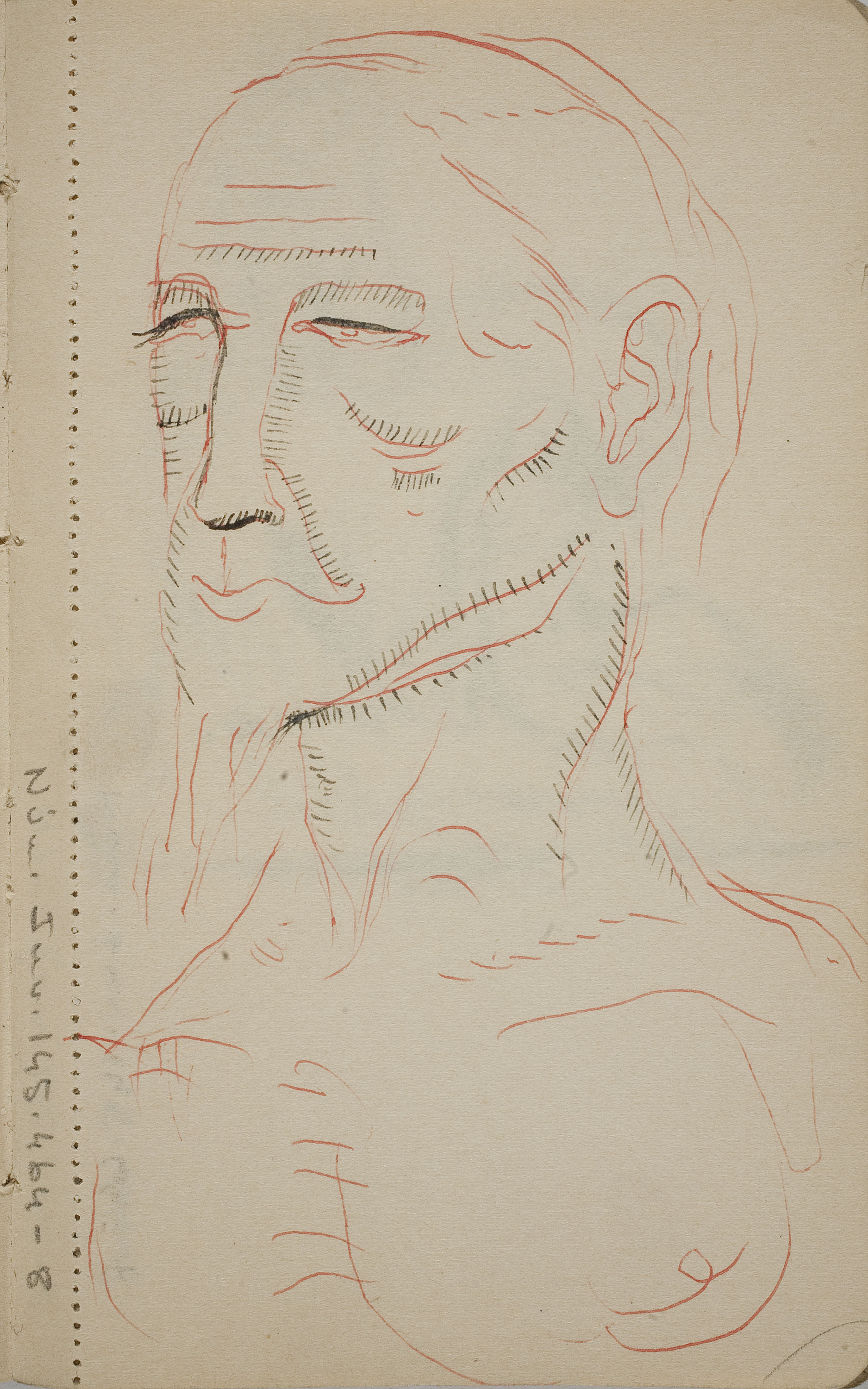 Ismael Smith - Bust masculí - Cap a 1912 image for: Ismael Smith - Bust masculí - Cap a 1912