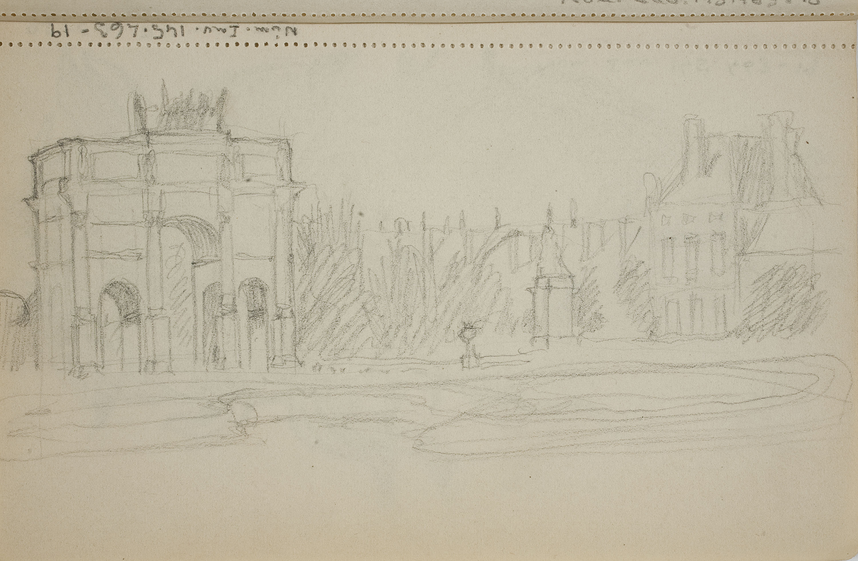 Ismael Smith - Vista de París - Cap a 1909-1916 image for: Ismael Smith - Vista de París - Cap a 1909-1916