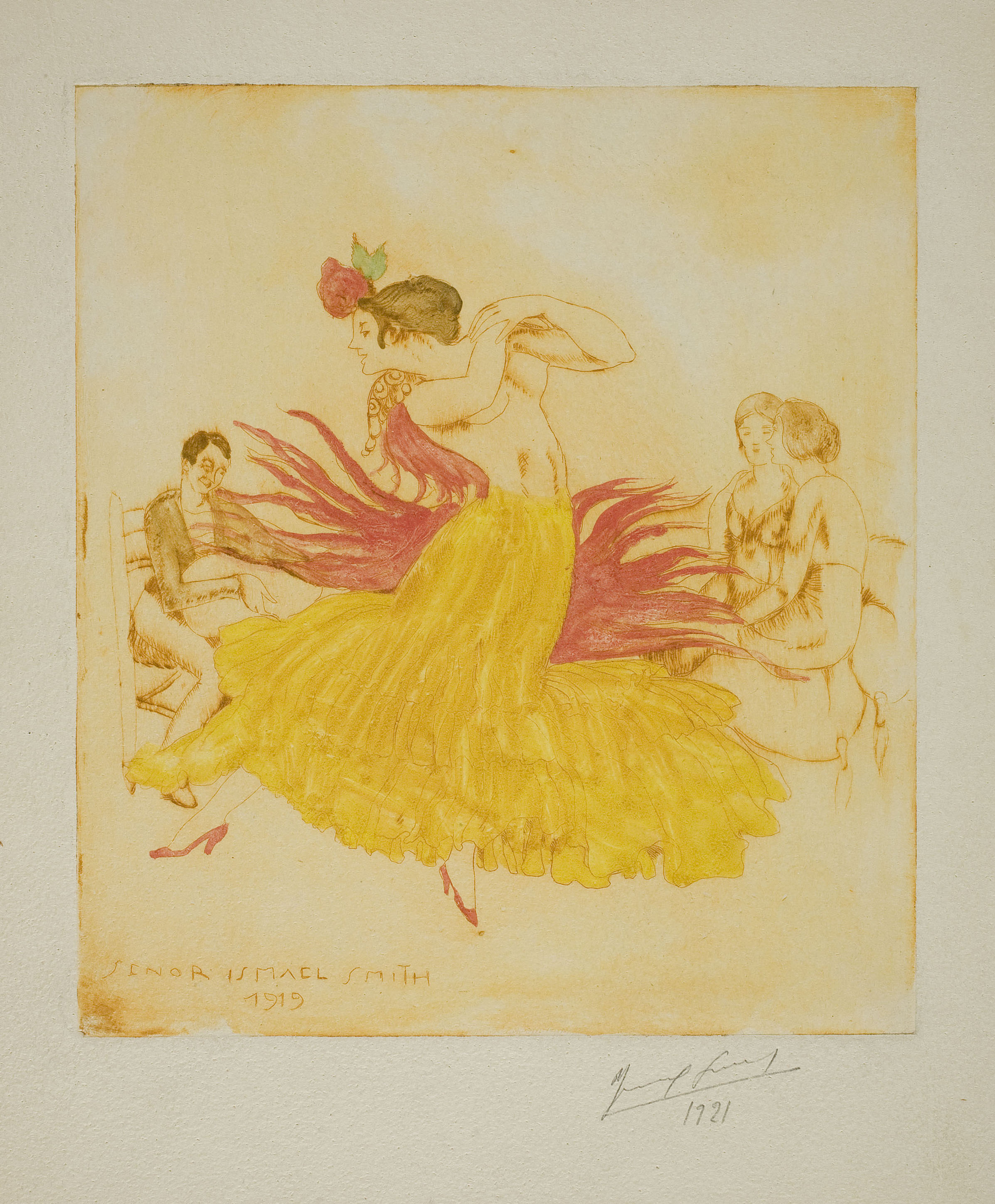 image for: Ismael Smith - Bulerías. Spanish dance - 1919