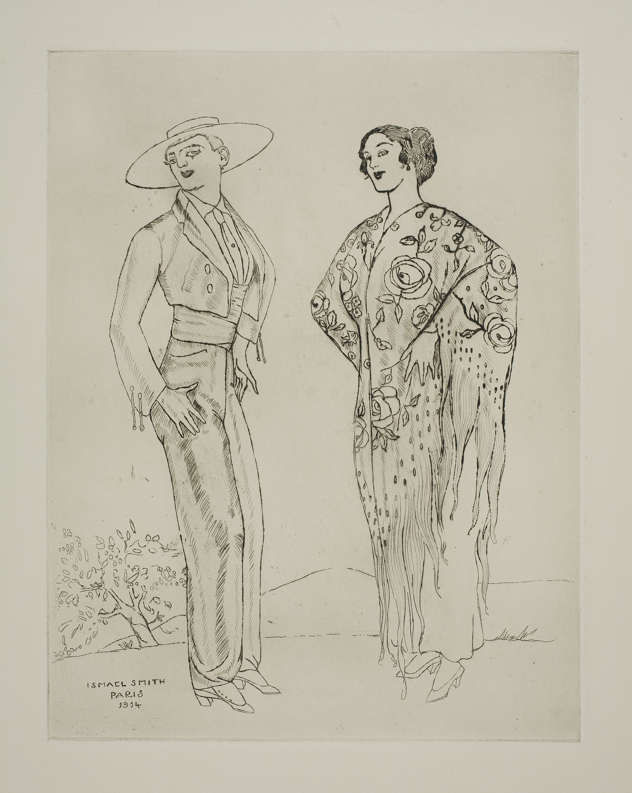 image for: Ismael Smith - Parella andalusa - 1914