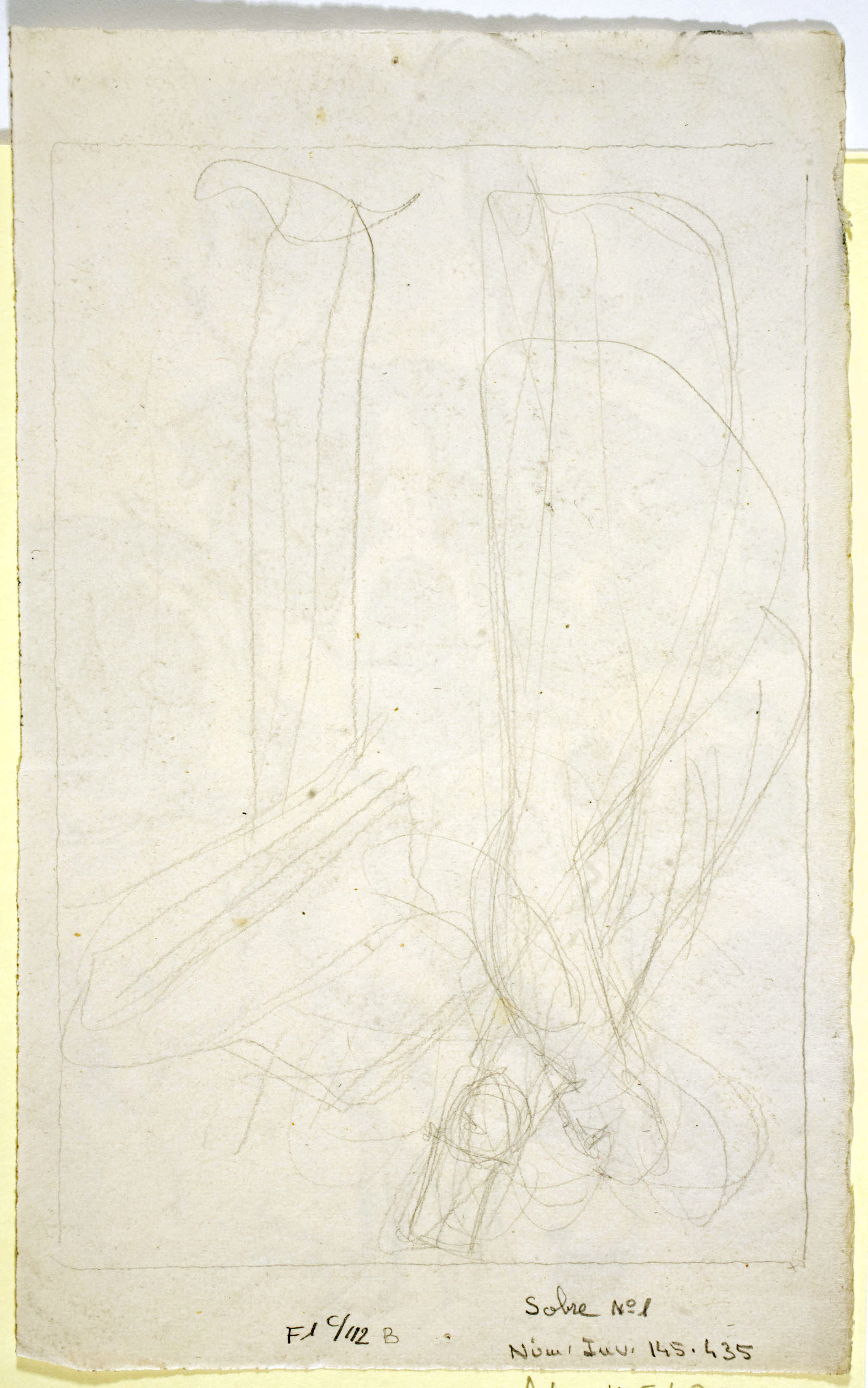 image for: Ismael Smith - Apunts de gossos (anvers) / Croquis de figures (revers) - Cap a 1905-1915 [1]